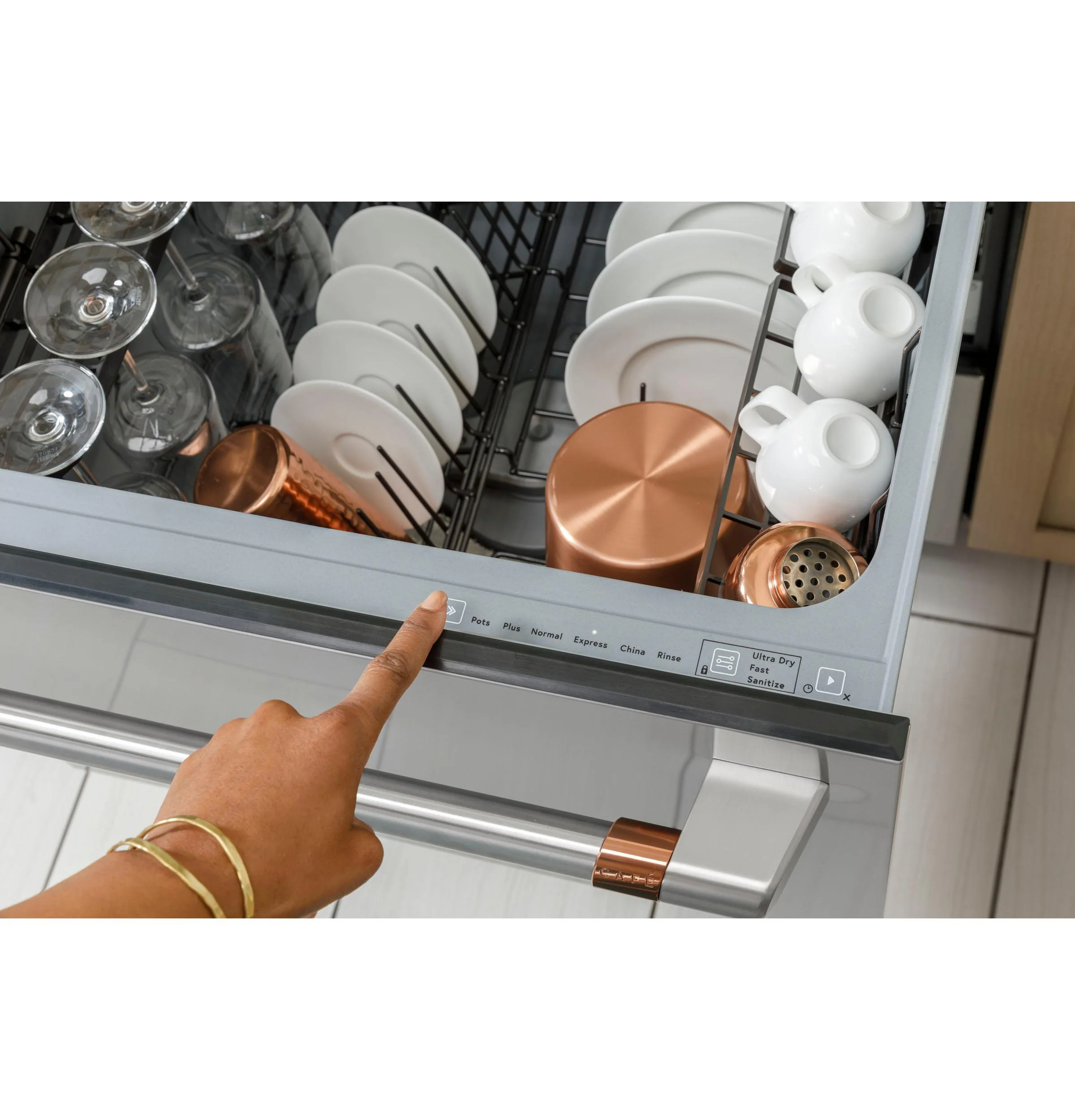 Cafe CDD220P2WS1 CAF(EBACK)™ ENERGY STAR Smart Single Drawer Dishwasher - Image 18