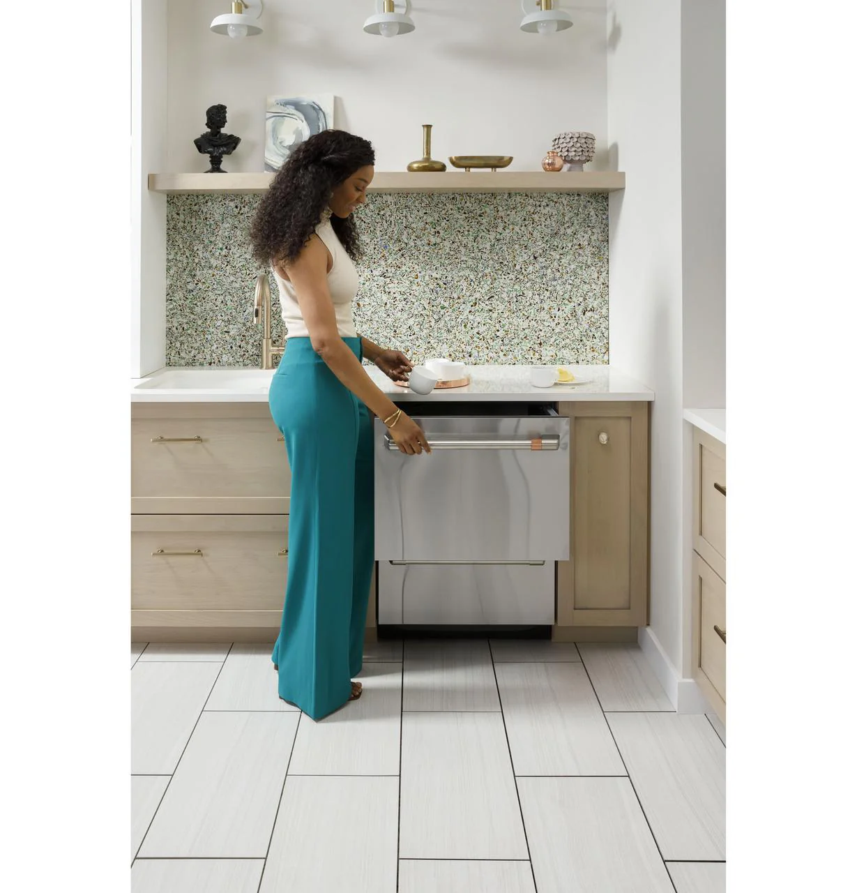 Cafe CDD420P2TS1 CAF(EBACK)™ Dishwasher Double Drawer - Image 17