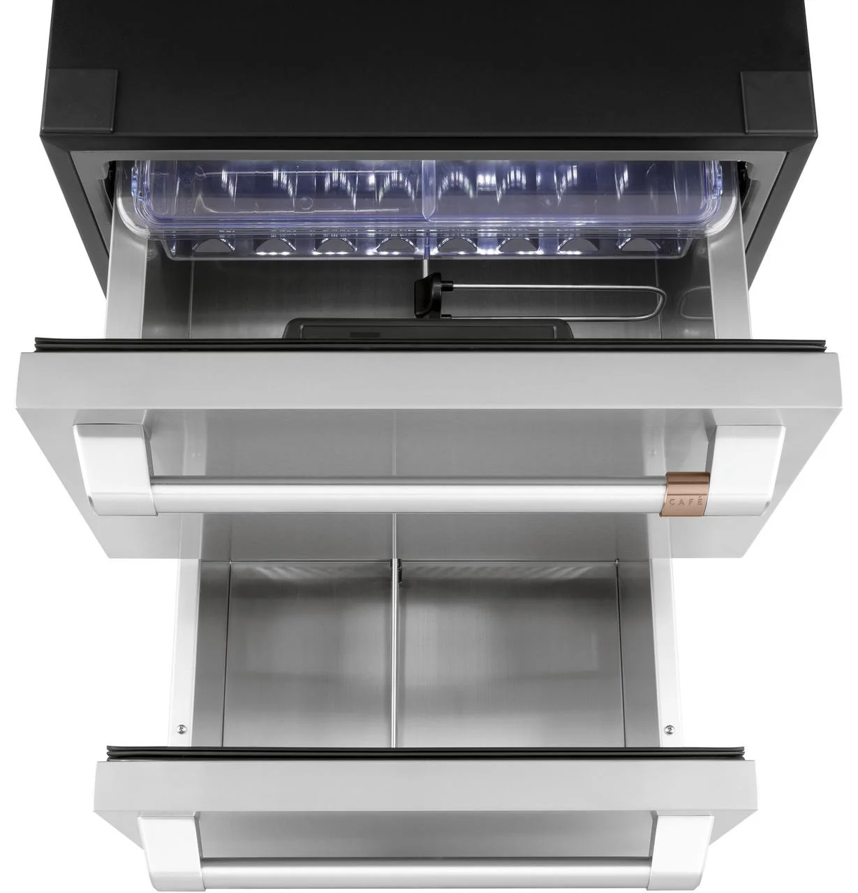 Cafe CDE06RP2NS1 CAF(EBACK)™ 5.7 Cu. Ft. Built-In Dual-Drawer Refrigerator - Image 4