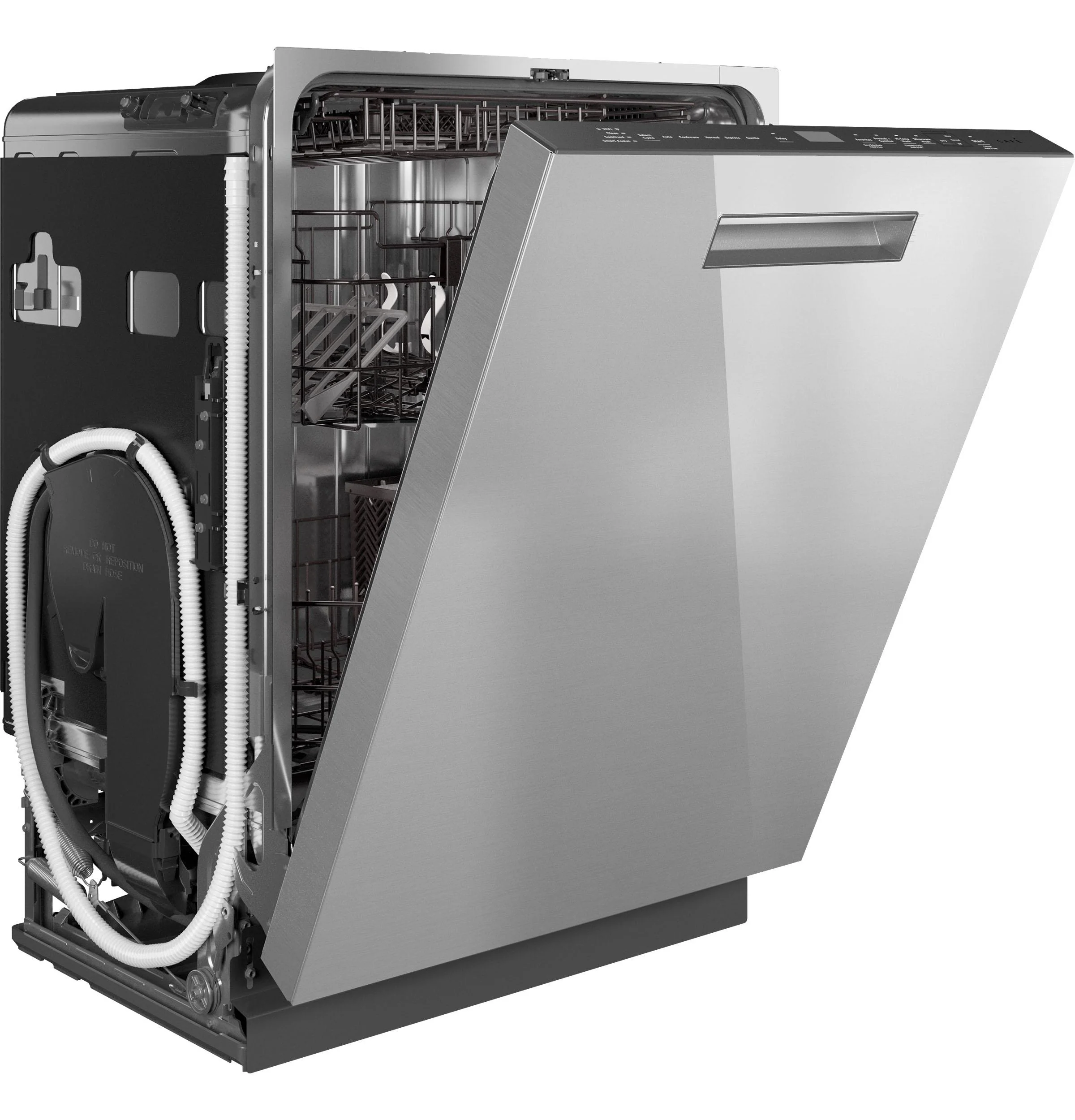 Cafe CDP888M5VS5 CAF(EBACK)™ CustomFit ENERGY STAR Stainless Interior Smart Dishwasher with Ultra Wash Top Rack and LED Lights, 39 dBA in Platinum Glass - Image 38