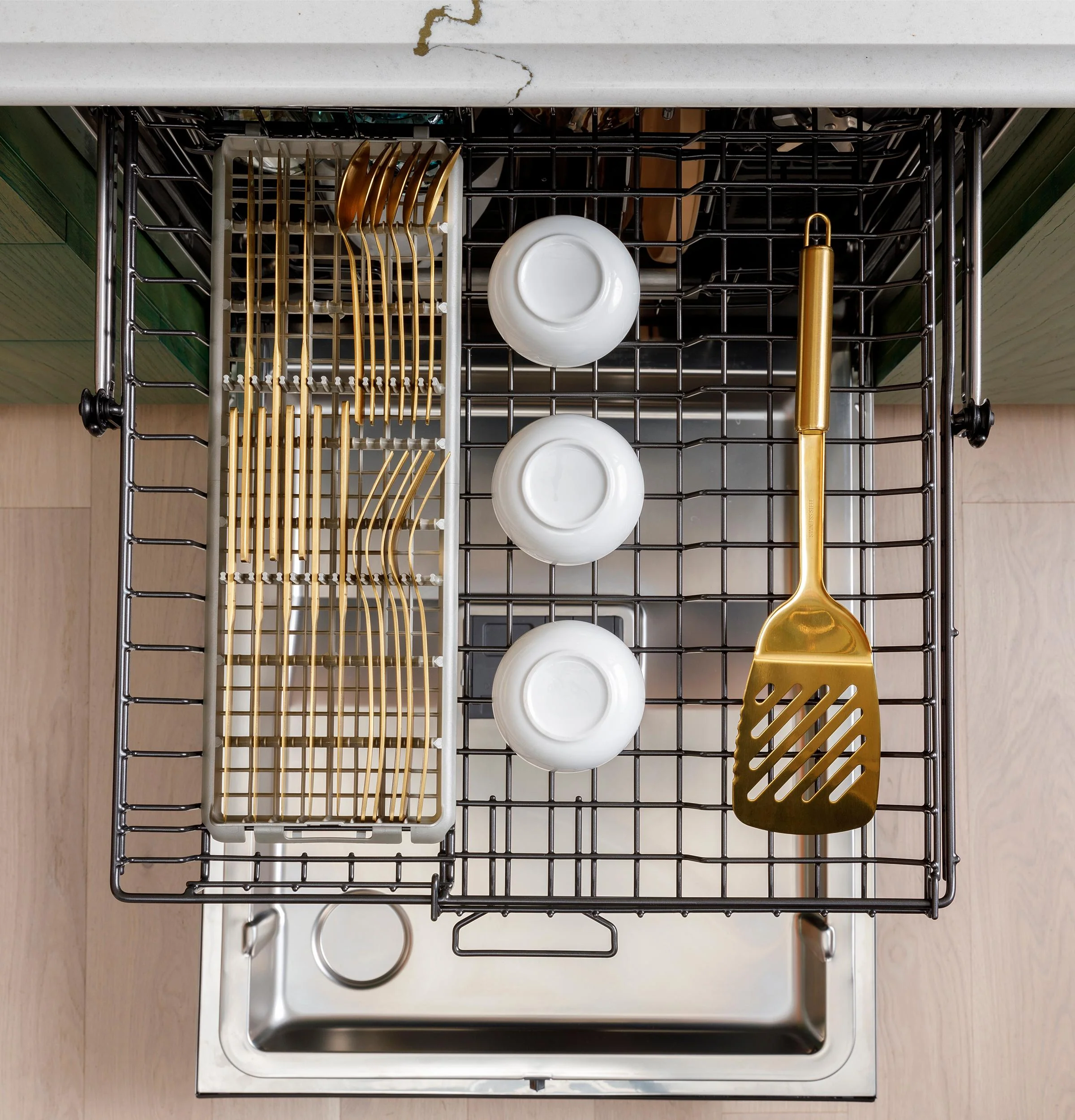 Cafe CDT828P2VS1 CAF(EBACK)™ CustomFit ENERGY STAR Stainless Interior Dishwasher with Ultra Wash & Dry, 42 dBA - Image 8