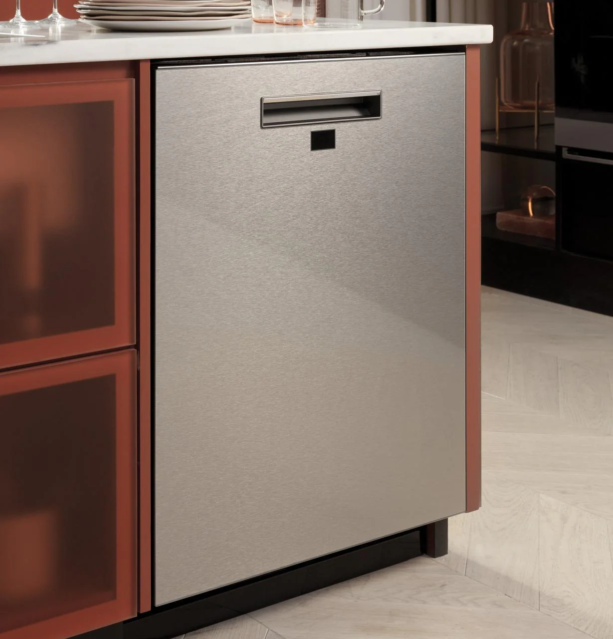 Cafe Caf(eback)™ ENERGY STAR® Smart Stainless Steel Interior Dishwasher with Sanitize and Ultra Wash - Image 11