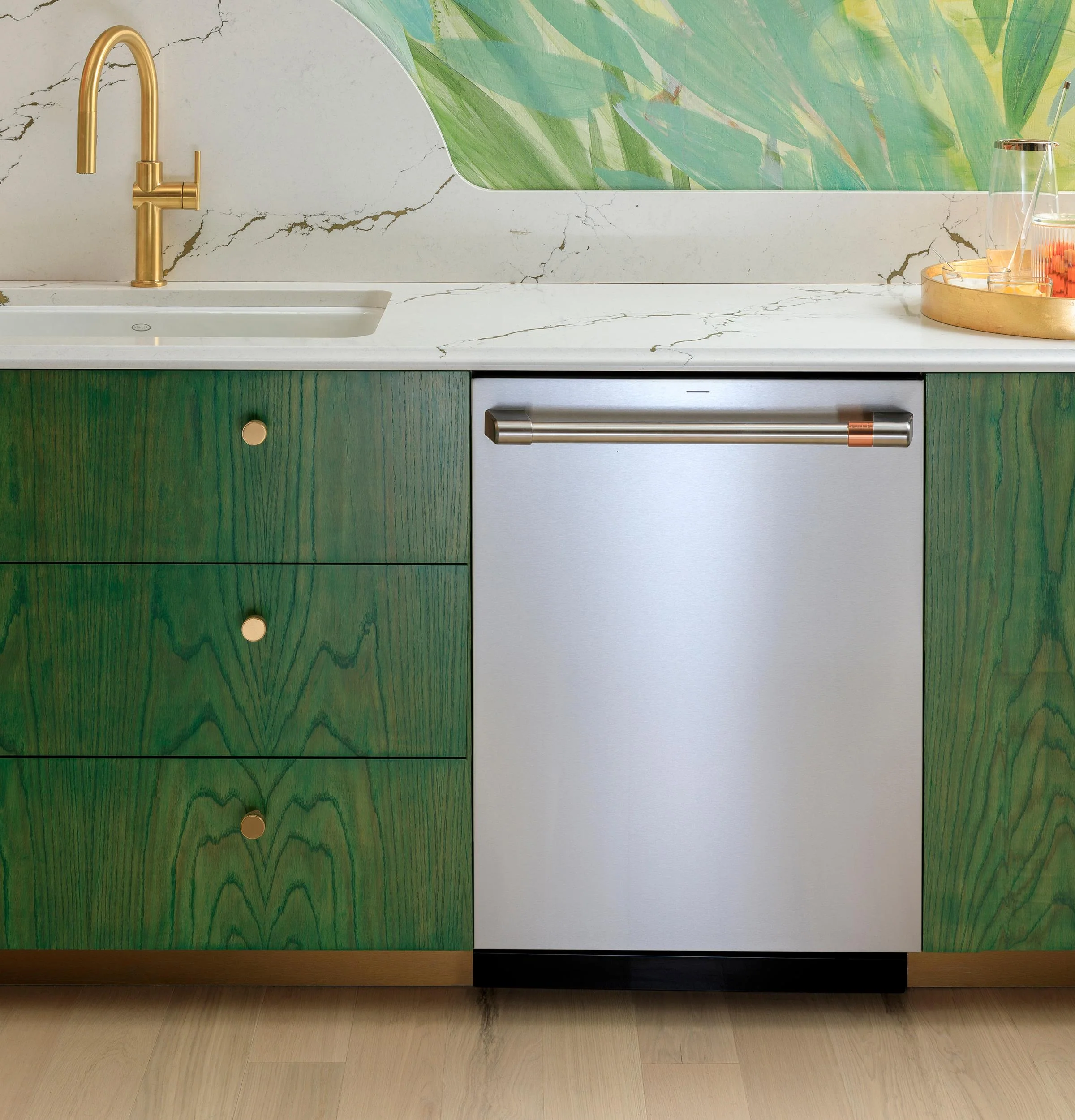 Cafe CDT888P2VS1 CAF(EBACK)™ CustomFit ENERGY STAR Stainless Interior Smart Dishwasher with Ultra Wash Top Rack and Dual Convection Ultra Dry, LED Lights, 39 dBA - Image 21