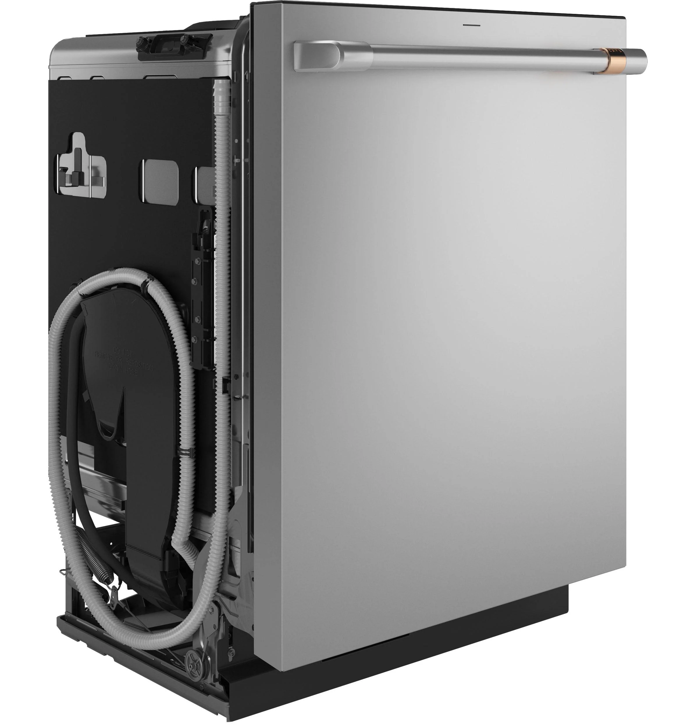 Cafe CDT888P2VS1 CAF(EBACK)™ CustomFit ENERGY STAR Stainless Interior Smart Dishwasher with Ultra Wash Top Rack and Dual Convection Ultra Dry, LED Lights, 39 dBA - Image 4