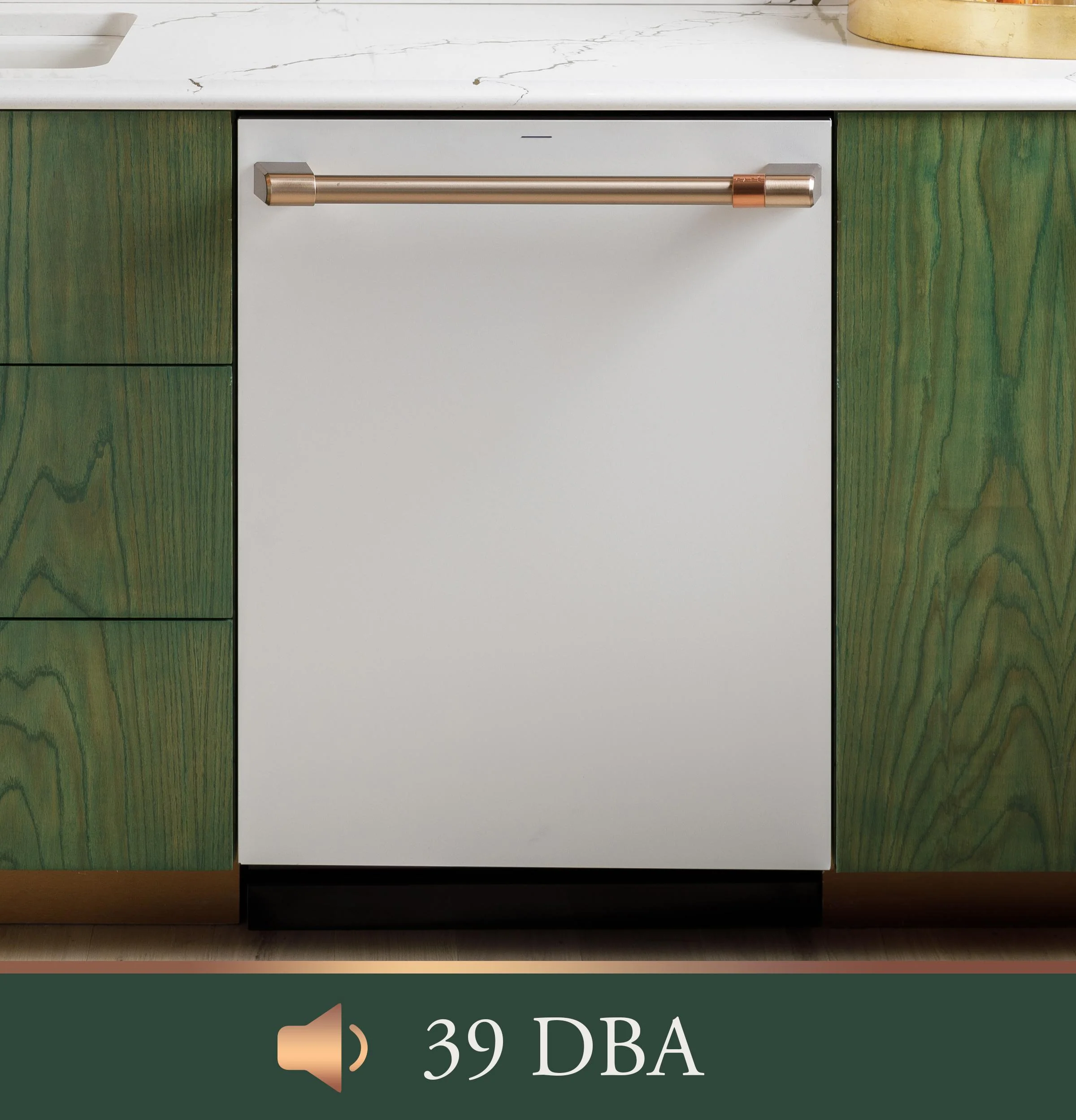 Cafe CDT888P3VD1 CAF(EBACK)™ CustomFit ENERGY STAR Stainless Interior Smart Dishwasher with Ultra Wash Top Rack and Dual Convection Ultra Dry, LED Lights, 39 dBA - Image 13