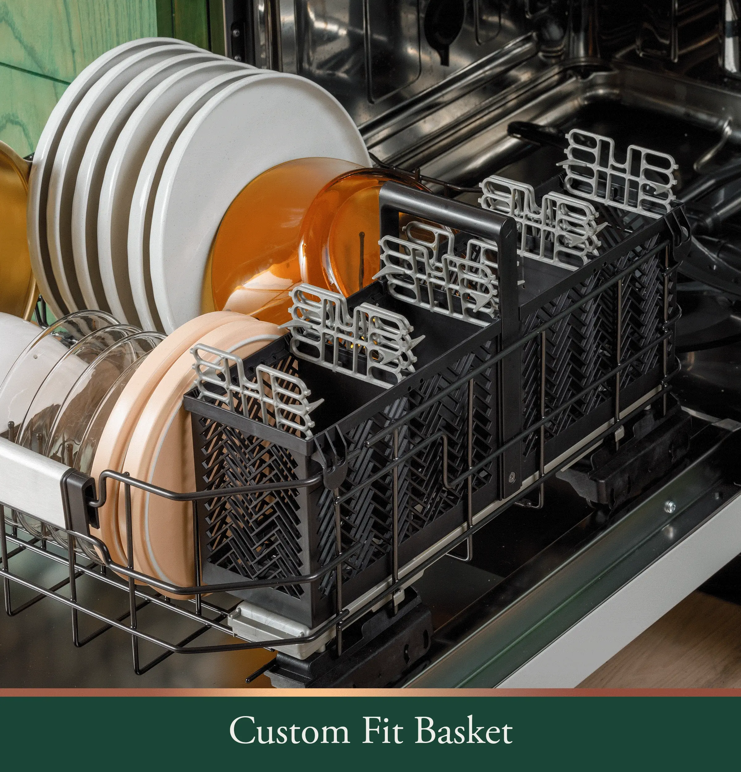 Cafe CDT888P3VD1 CAF(EBACK)™ CustomFit ENERGY STAR Stainless Interior Smart Dishwasher with Ultra Wash Top Rack and Dual Convection Ultra Dry, LED Lights, 39 dBA - Image 36