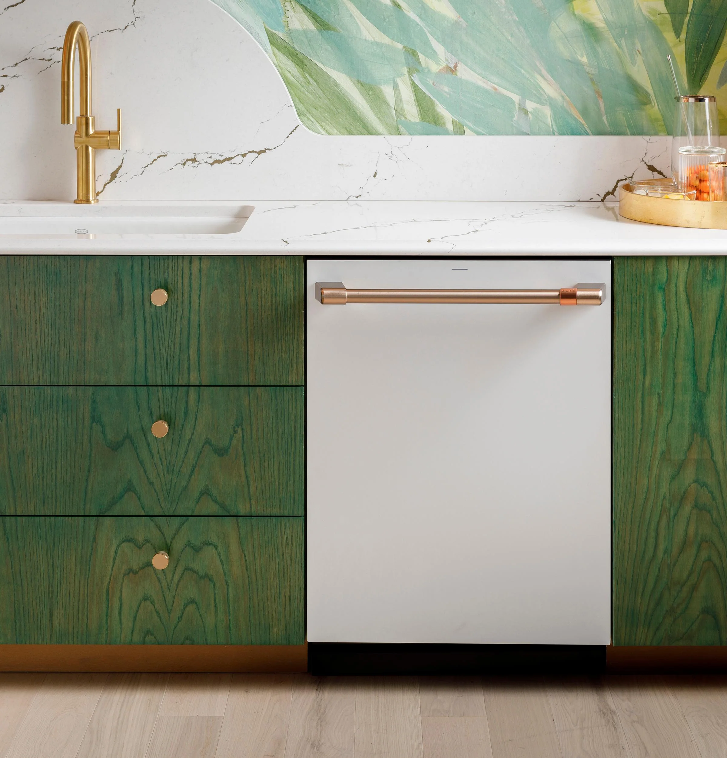 Cafe CDT888P4VW2 CAF(EBACK)™ CustomFit ENERGY STAR Stainless Interior Smart Dishwasher with Ultra Wash Top Rack and Dual Convection Ultra Dry, LED Lights, 39 dBA - Image 20
