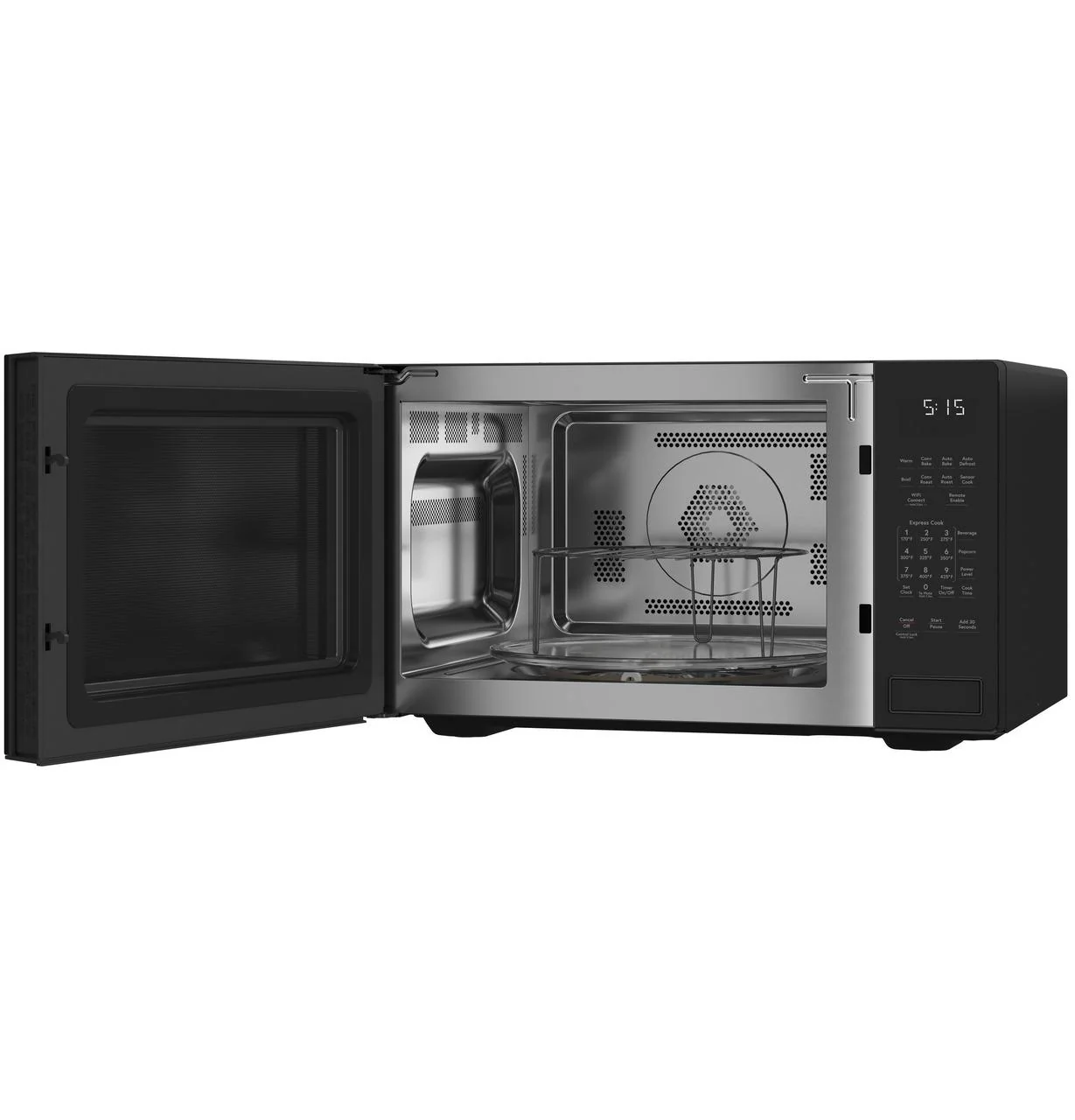 Caf(eback)™ 1.5 Cu. Ft. Smart Countertop Convection/Microwave Oven in Platinum Glass - Image 3