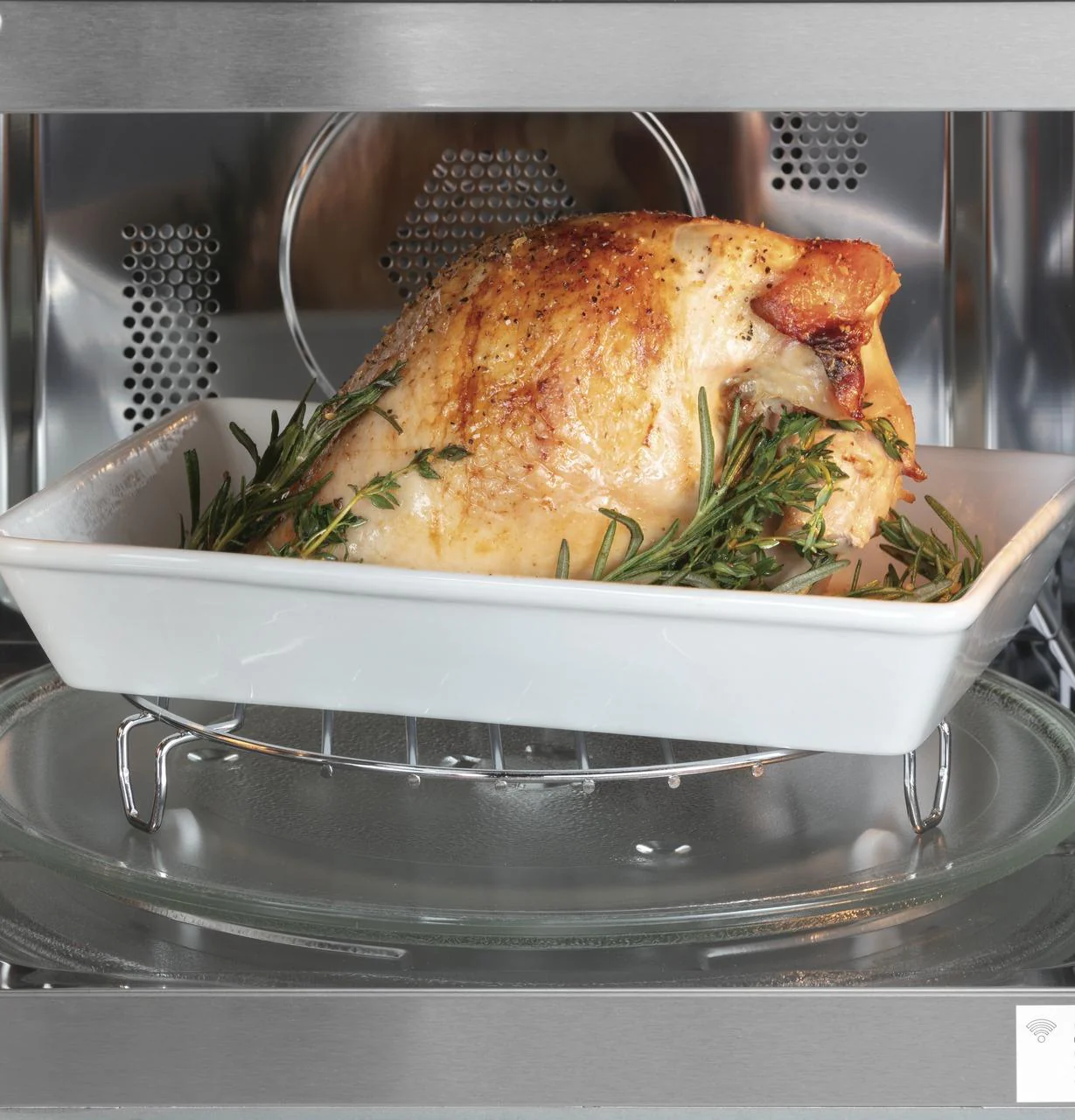 Cafe CEB515P2NSS Caf(eback)™ 1.5 Cu. Ft. Smart Countertop Convection/Microwave Oven - Image 11