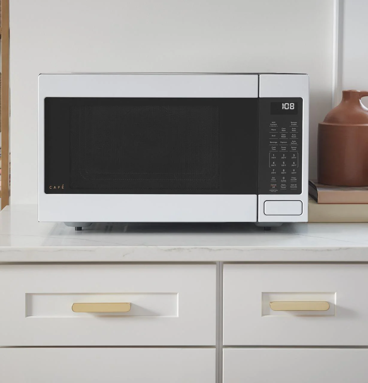 Cafe CEB515P4NWM Caf(eback)™ 1.5 Cu. Ft. Smart Countertop Convection/Microwave Oven - Image 6