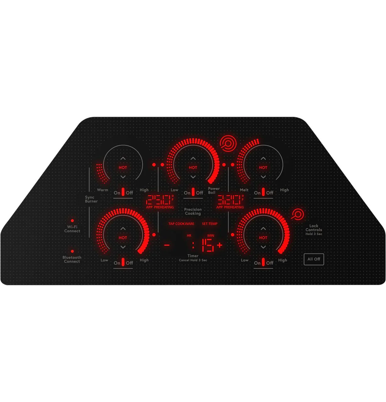 Cafe CEP90301TBB CAF(EBACK)™ 30" Touch-Control Electric Cooktop - Image 4