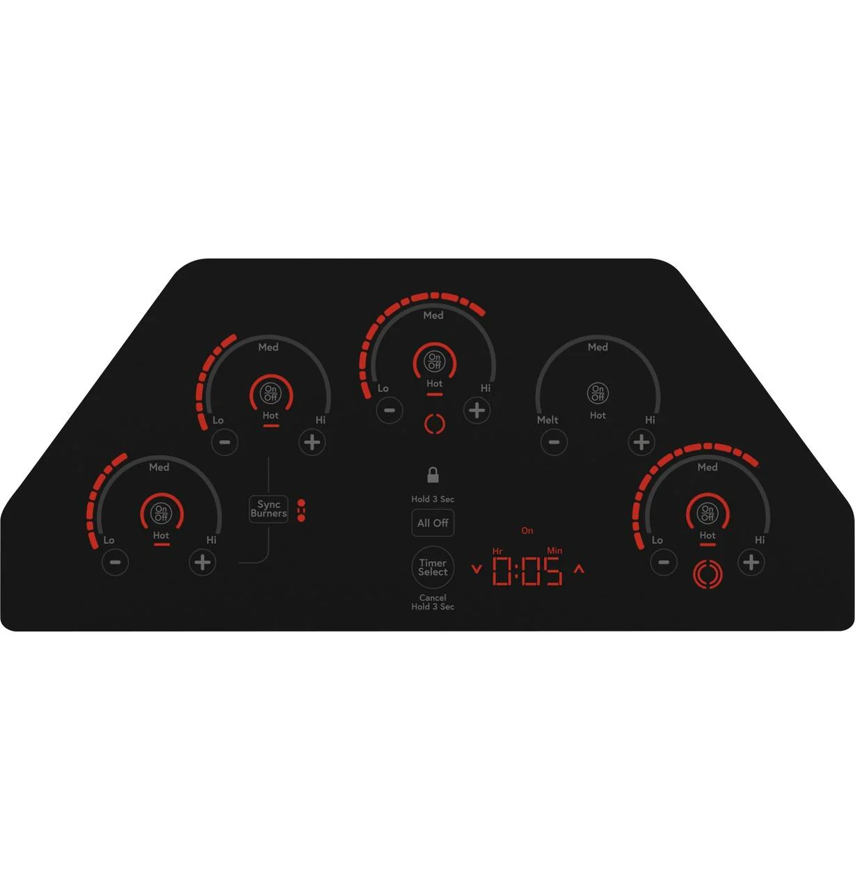 Caf(eback)™ 30" Touch-Control Electric Cooktop - Image 3