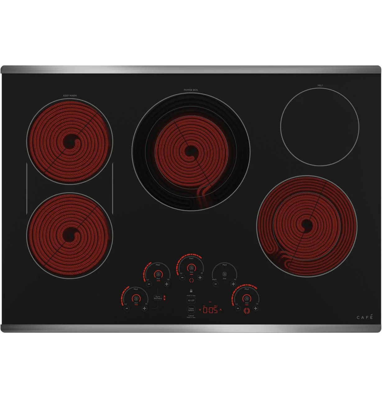 Caf(eback)™ 30" Touch-Control Electric Cooktop - Image 4