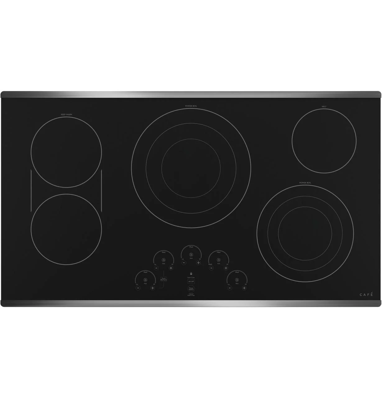 Caf(eback)™ 36" Touch-Control Electric Cooktop