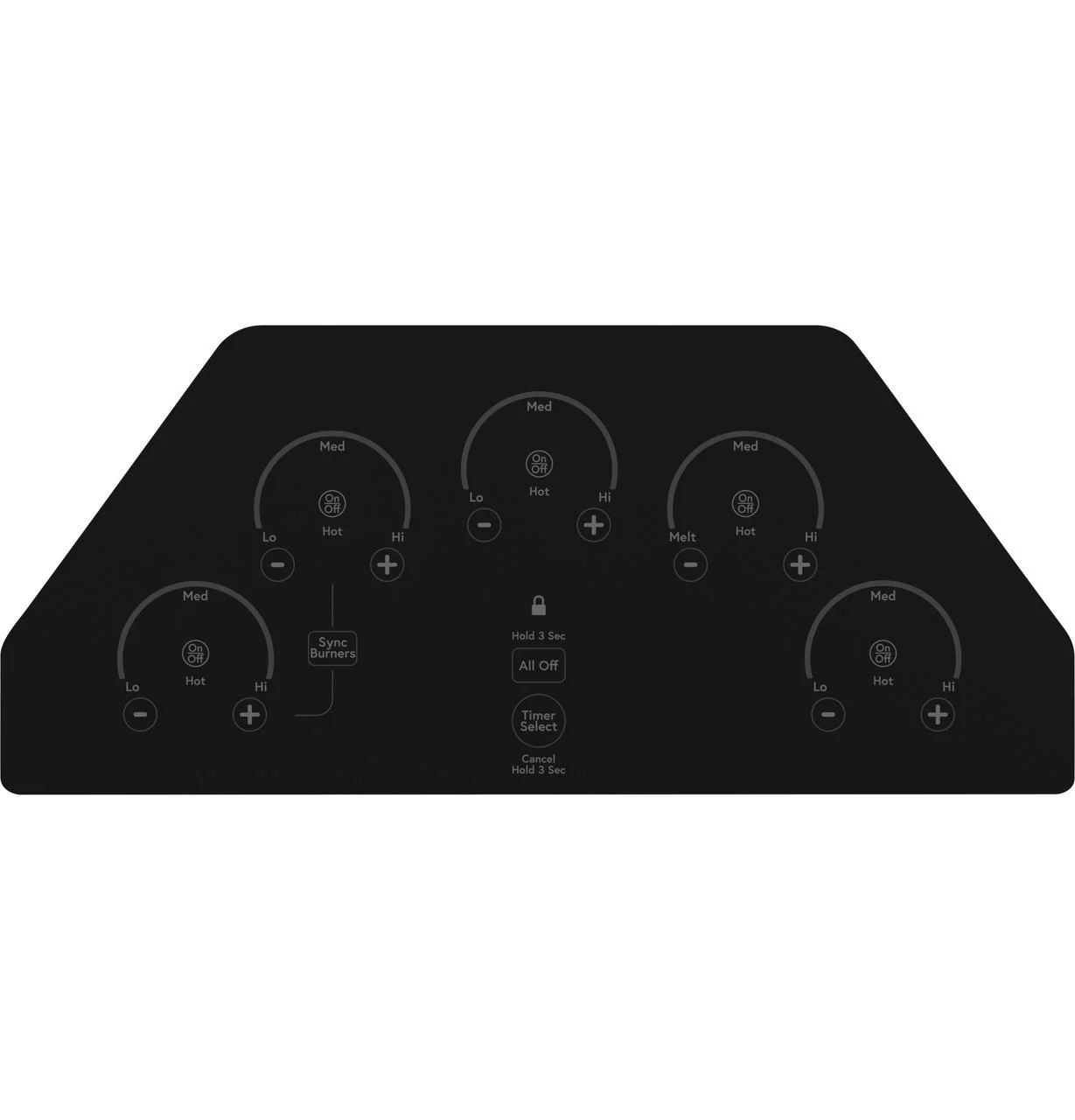 Caf(eback)™ 36" Touch-Control Electric Cooktop - Image 2