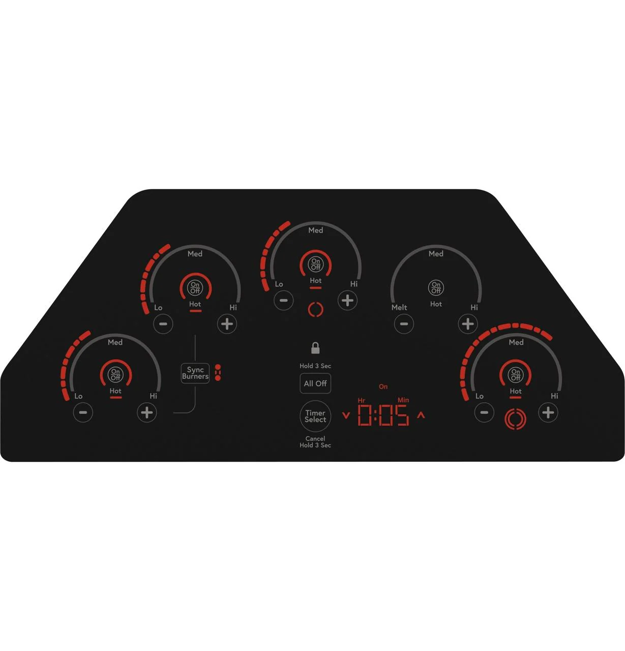 Caf(eback)™ 36" Touch-Control Electric Cooktop - Image 4