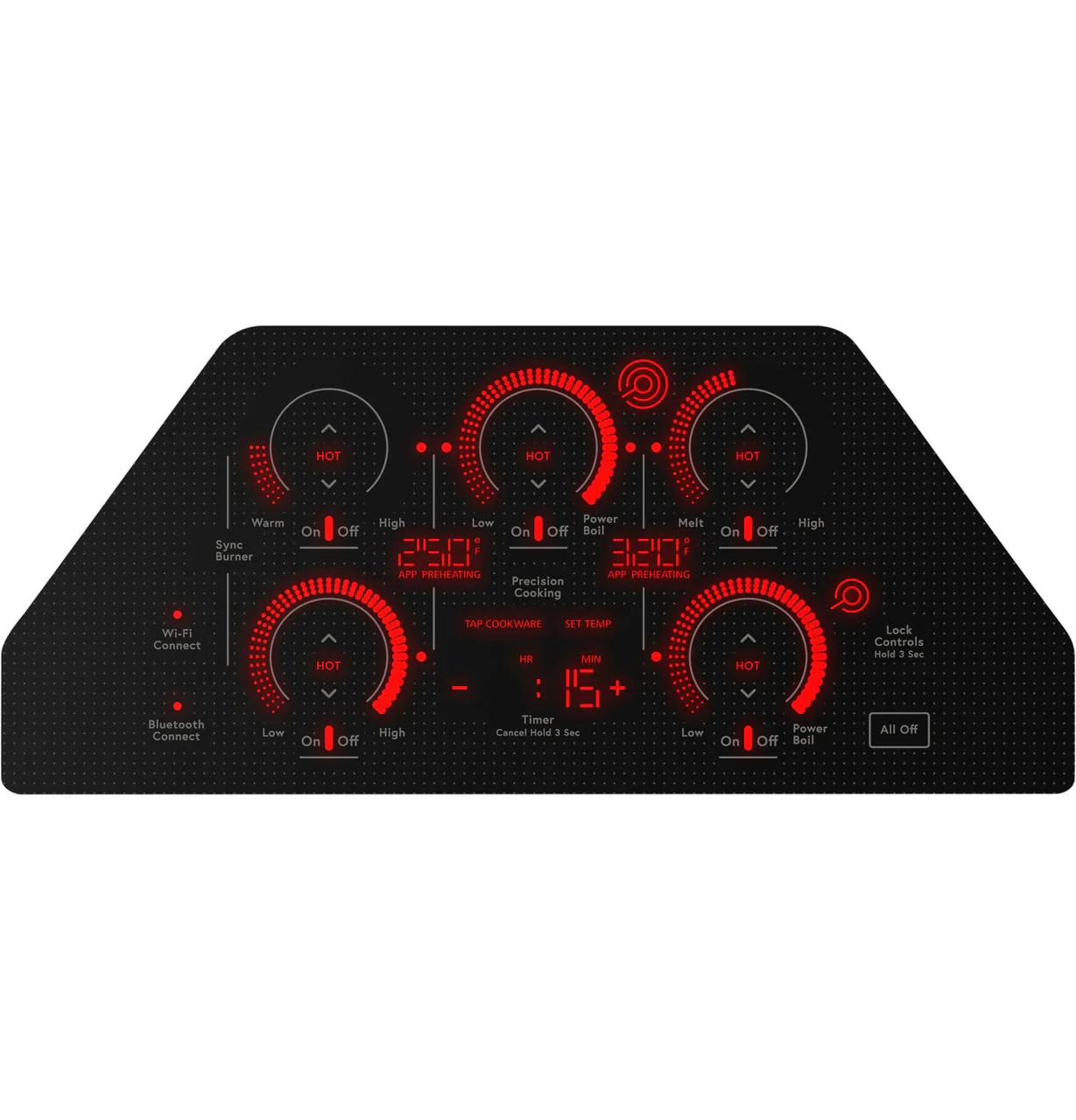 Cafe CEP90362TSS CAF(EBACK)™ 36" Touch-Control Electric Cooktop - Image 4