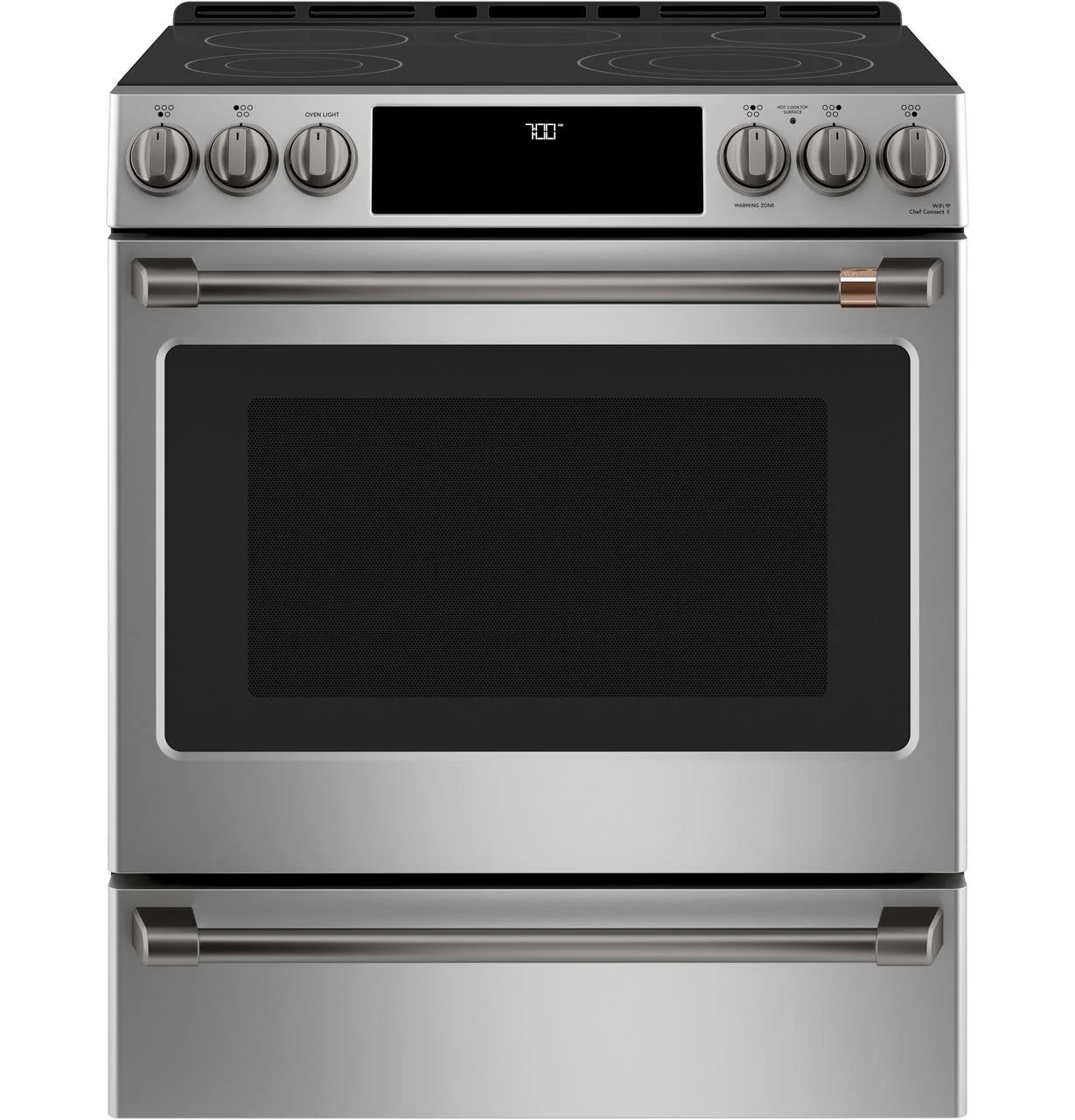 Cafe CES700P2MS1 CAF(EBACK)™ 30" Smart Slide-In, Front-Control, Radiant and Convection Range - Image 24
