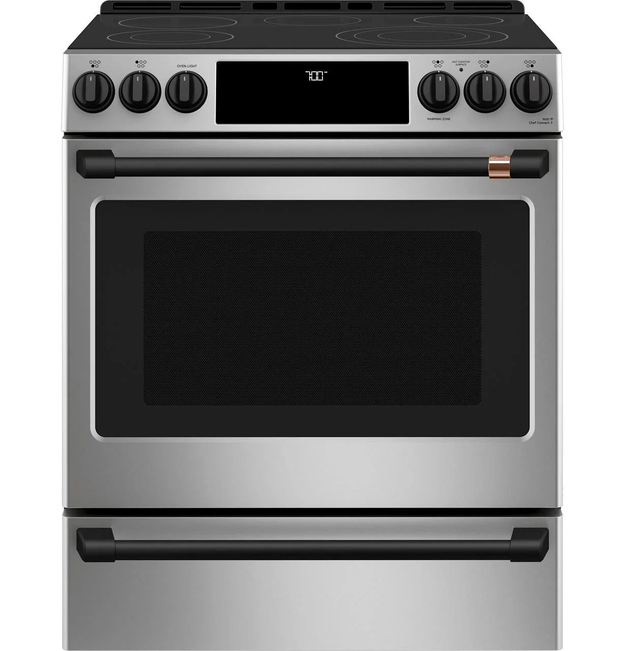 Cafe CES700P2MS1 CAF(EBACK)™ 30" Smart Slide-In, Front-Control, Radiant and Convection Range - Image 28