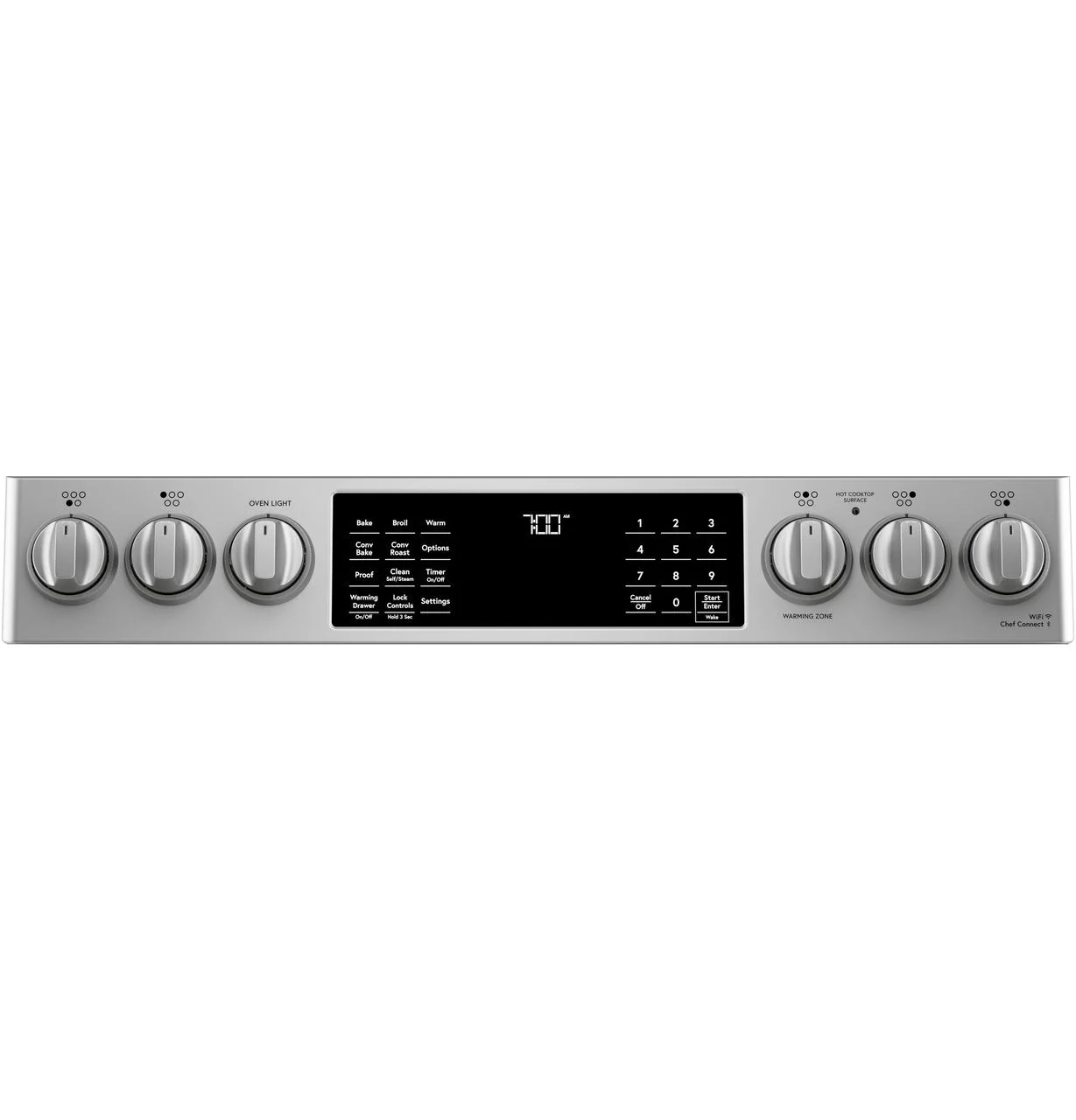 Cafe CES700P2MS1 CAF(EBACK)™ 30" Smart Slide-In, Front-Control, Radiant and Convection Range - Image 5