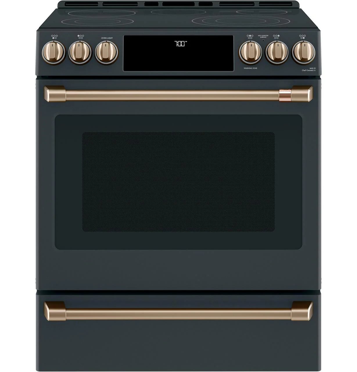 Cafe CES700P3MD1 CAF(EBACK)™ 30" Smart Slide-In, Front-Control, Radiant and Convection Range - Image 25