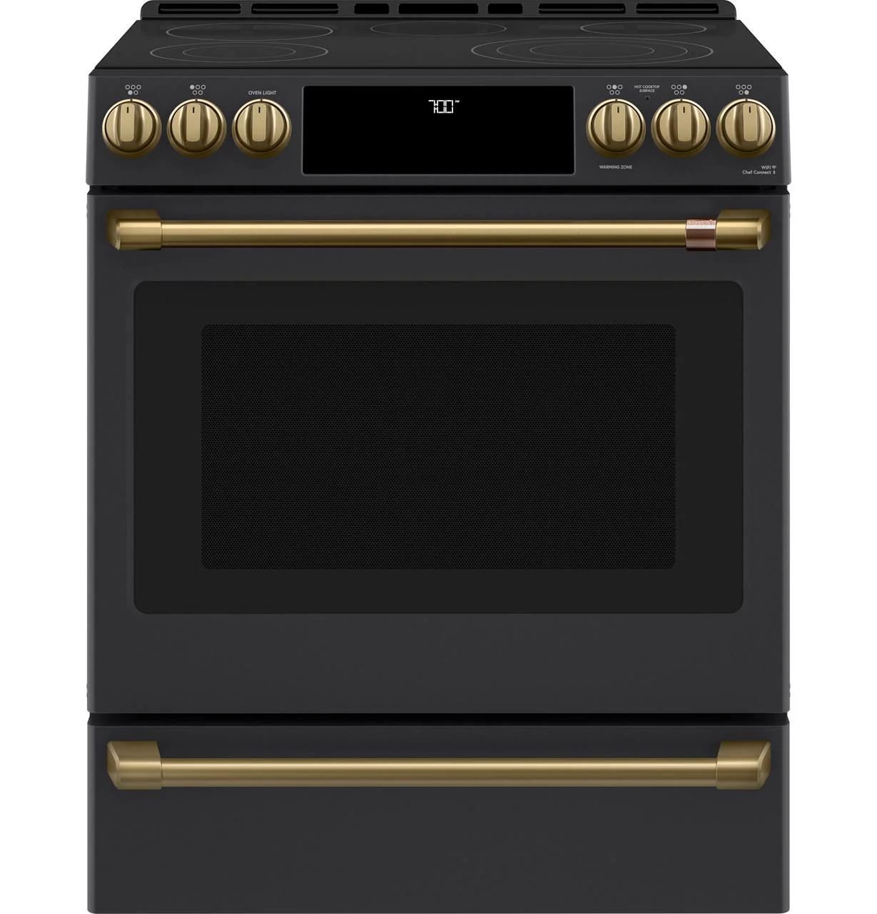 Cafe CES700P3MD1 CAF(EBACK)™ 30" Smart Slide-In, Front-Control, Radiant and Convection Range - Image 27