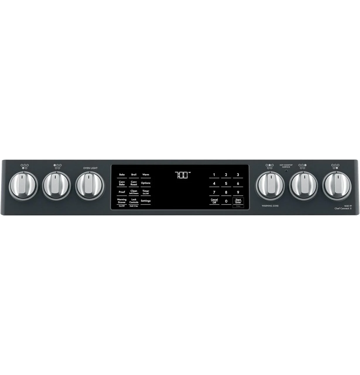 Cafe CES700P3MD1 CAF(EBACK)™ 30" Smart Slide-In, Front-Control, Radiant and Convection Range - Image 4
