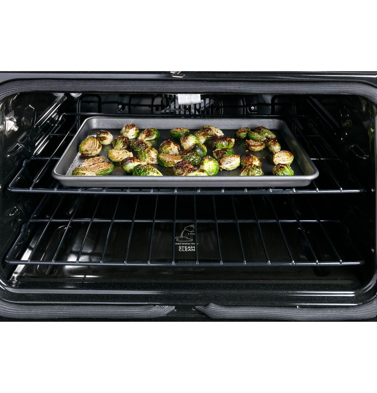 Cafe CES700P4MW2 CAF(EBACK)™ 30" Smart Slide-In, Front-Control, Radiant and Convection Range - Image 12