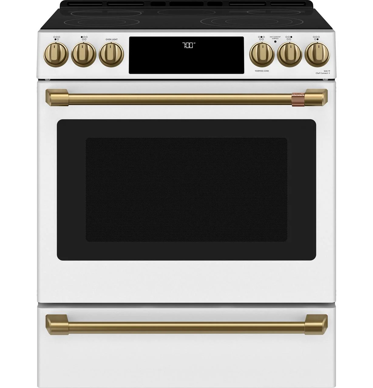 Cafe CES700P4MW2 CAF(EBACK)™ 30" Smart Slide-In, Front-Control, Radiant and Convection Range - Image 26