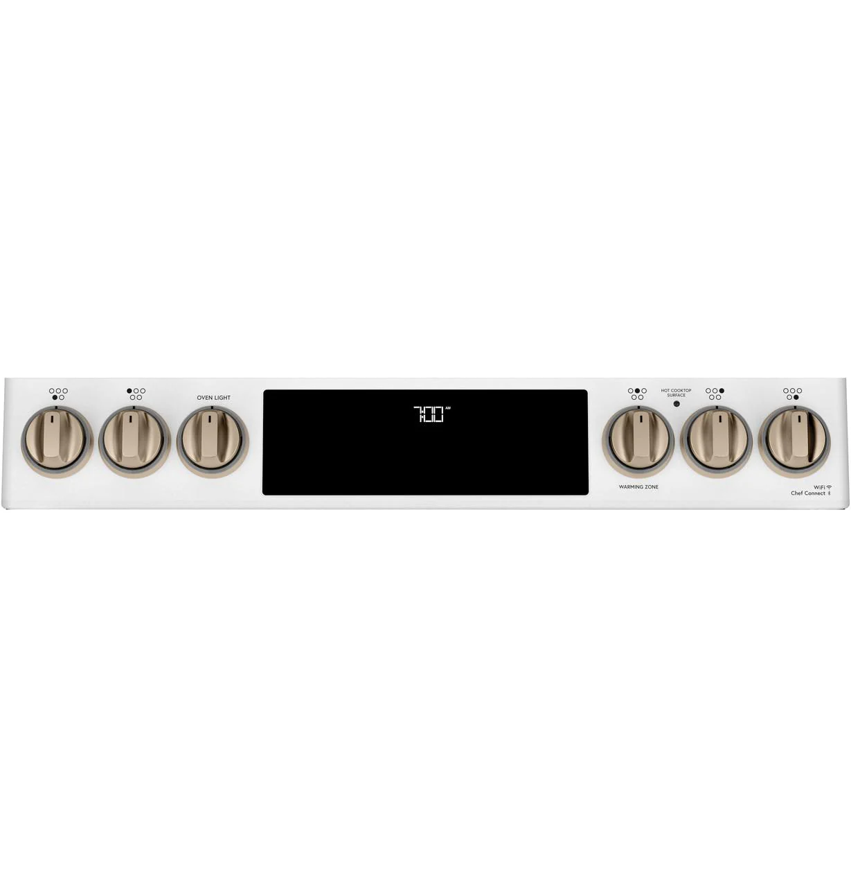 Cafe CES700P4MW2 CAF(EBACK)™ 30" Smart Slide-In, Front-Control, Radiant and Convection Range - Image 5