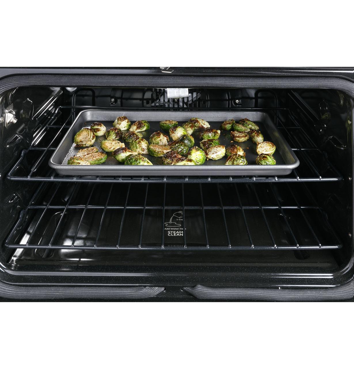 Cafe CES750P4MW2 CAF(EBACK)™ 30" Smart Slide-In, Front-Control, Radiant and Convection Double-Oven Range - Image 12