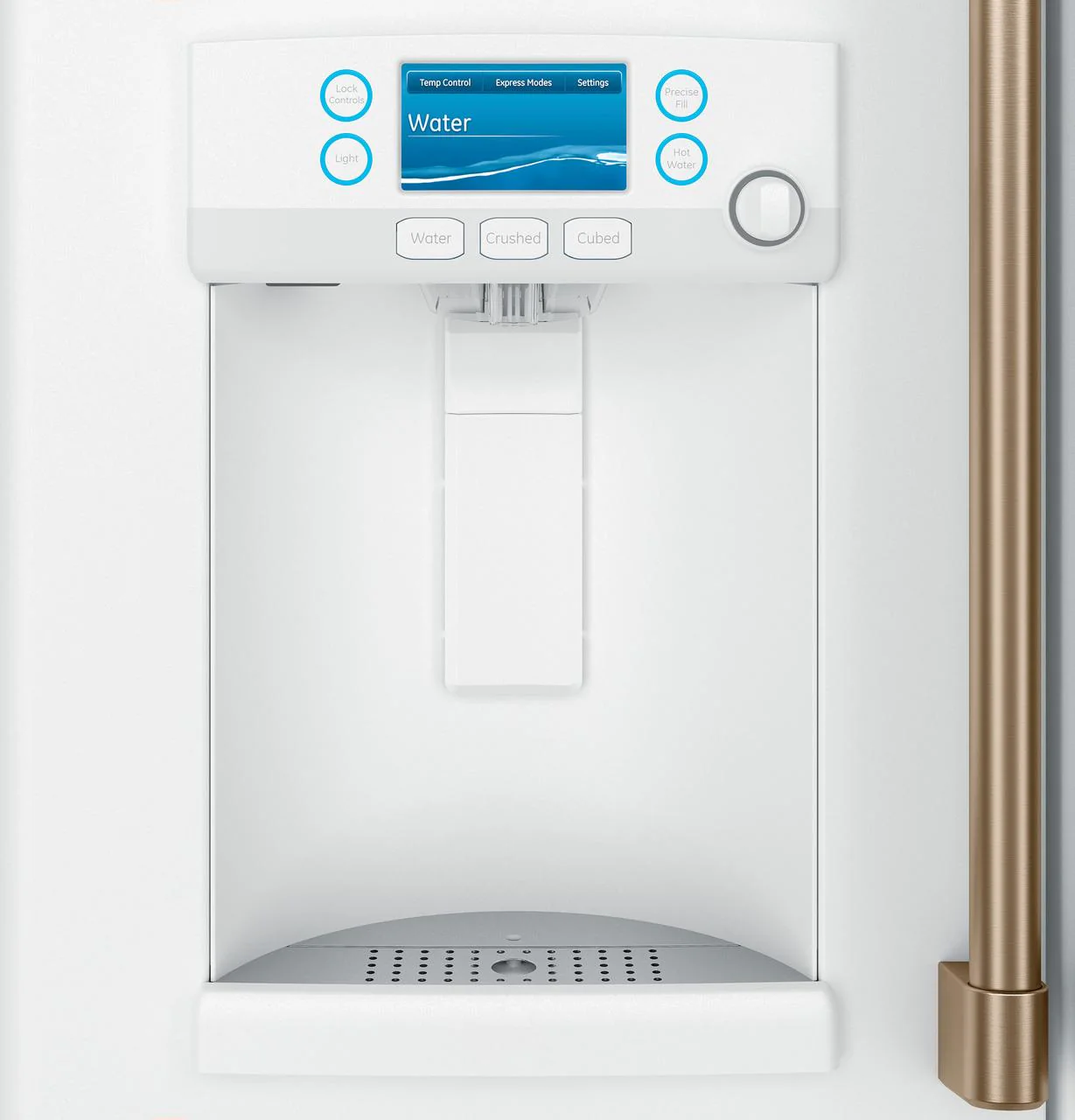 Cafe CFE28TP4MW2 CAF(EBACK)™ ENERGY STAR® 27.7 Cu. Ft. Smart French-Door Refrigerator with Hot Water Dispenser - Image 5