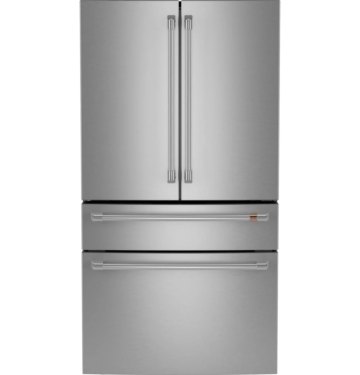 Cafe CGE29DP2TS1 CAF(EBACK)™ ENERGY STAR® 28.7 Cu. Ft. Smart 4-Door French-Door Refrigerator With Dual-Dispense AutoFill Pitcher