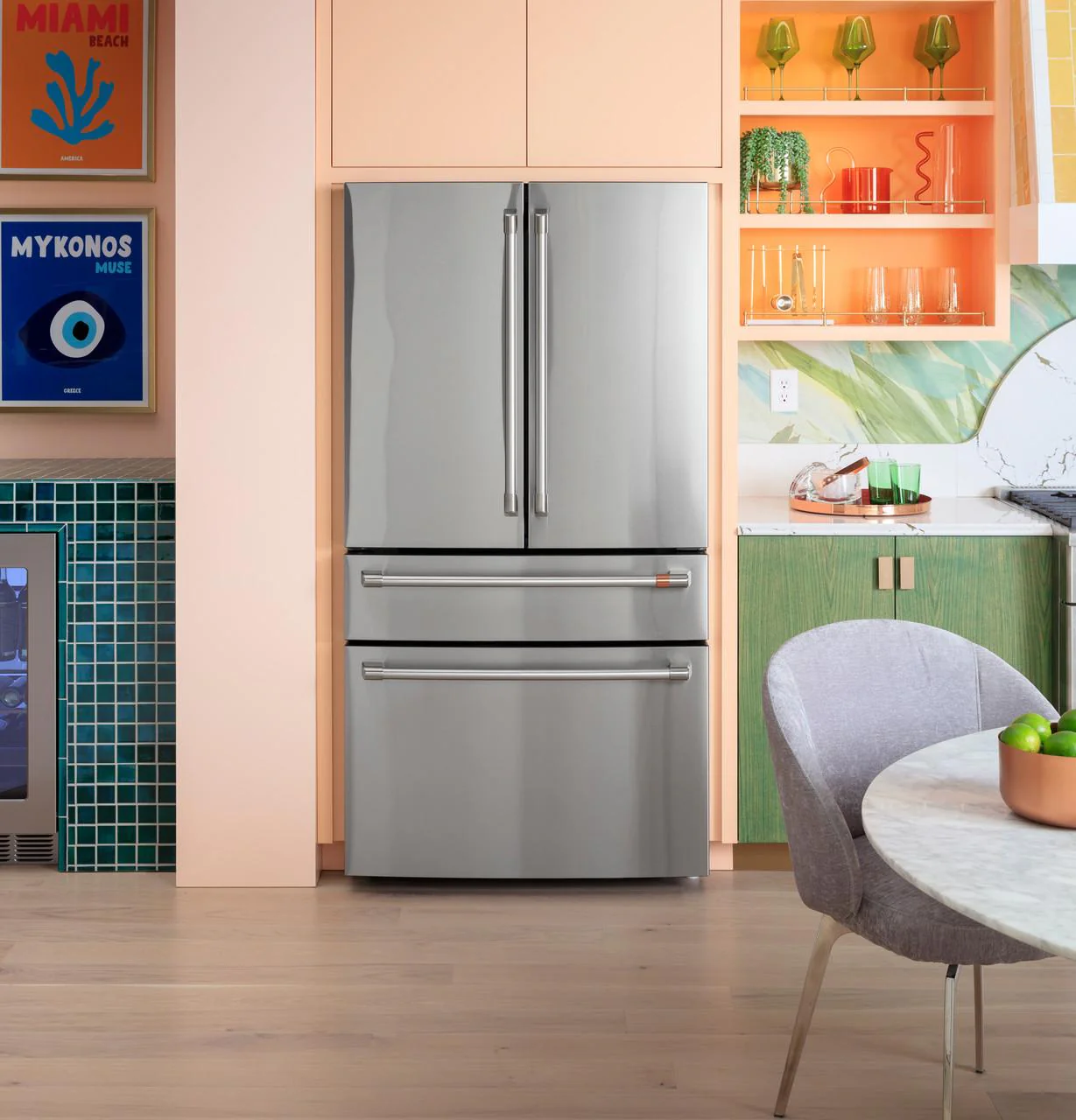 Cafe CGE29DP2TS1 CAF(EBACK)™ ENERGY STAR® 28.7 Cu. Ft. Smart 4-Door French-Door Refrigerator With Dual-Dispense AutoFill Pitcher - Image 18