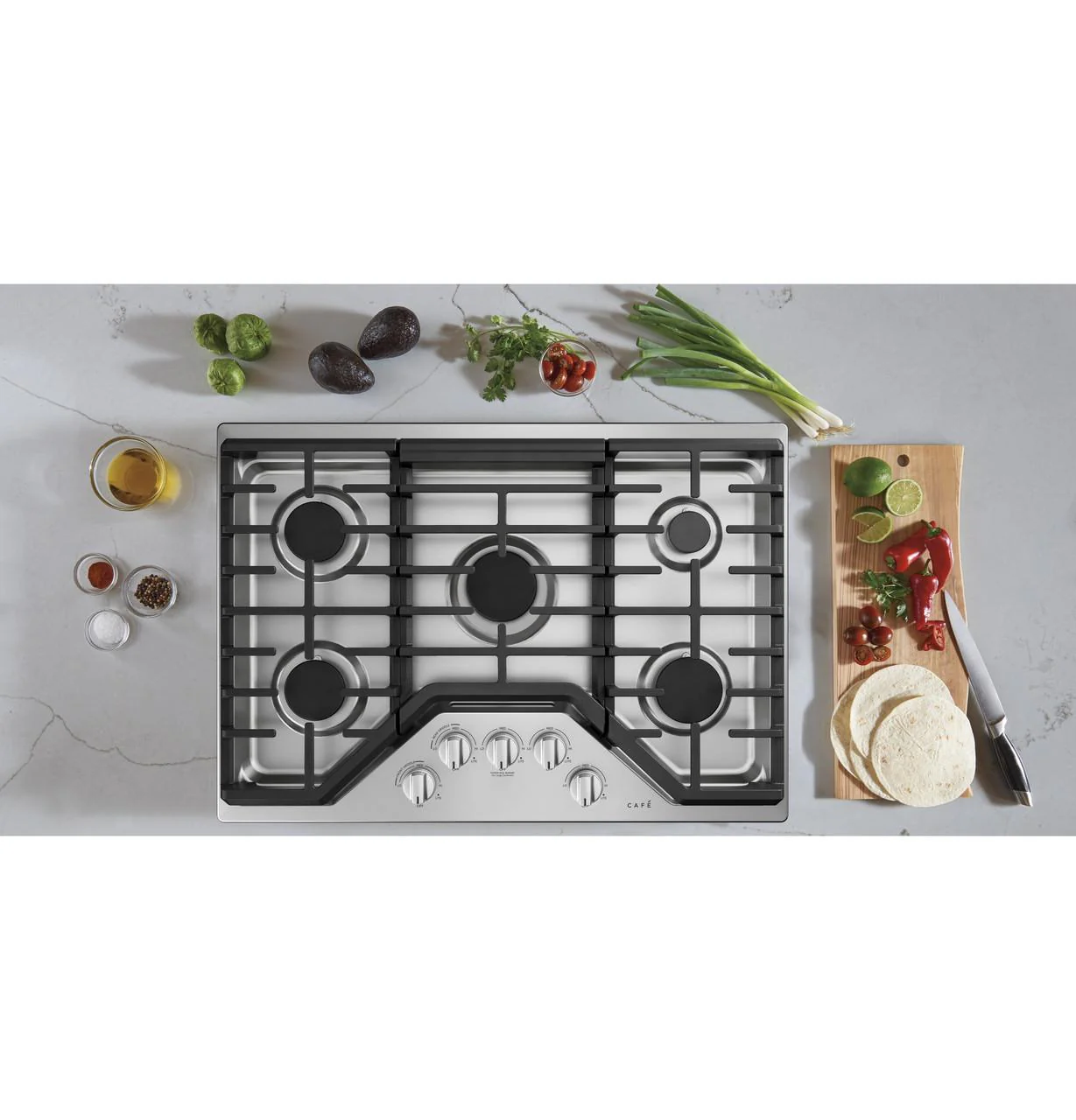 Cafe CGP70302NS1 CAF(EBACK)™ 30" Gas Cooktop - Image 3