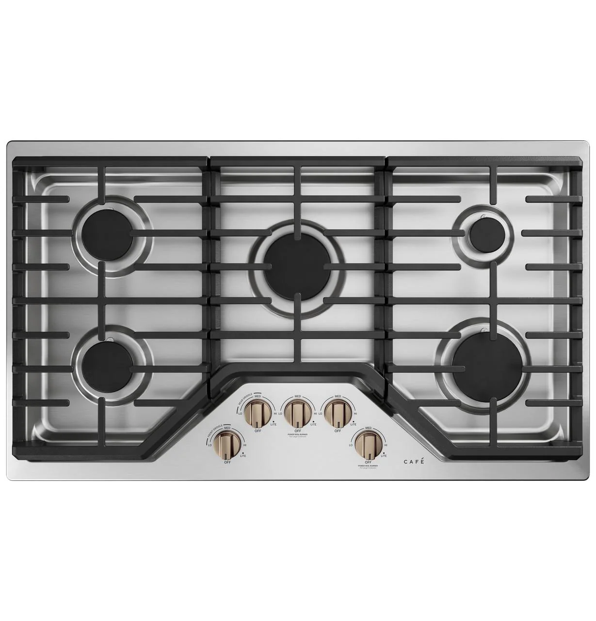 Cafe CGP70362NS1 CAF(EBACK)™ 36" Gas Cooktop - Image 7