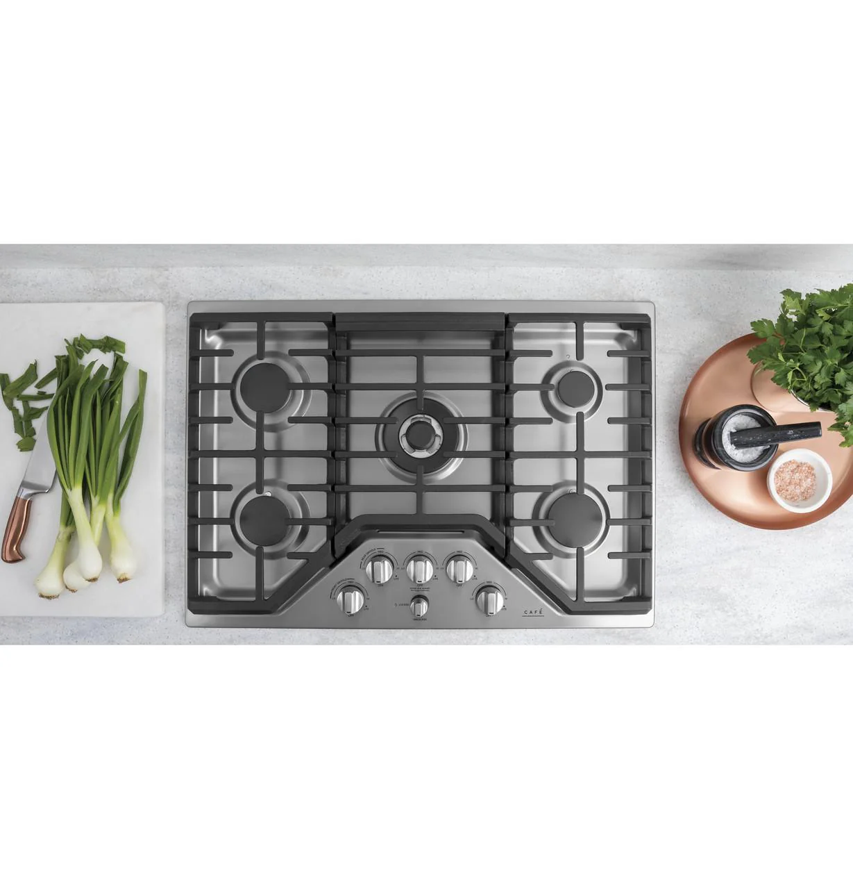 Cafe CGP95302MS1 CAF(EBACK)™ 30" Gas Cooktop - Image 4