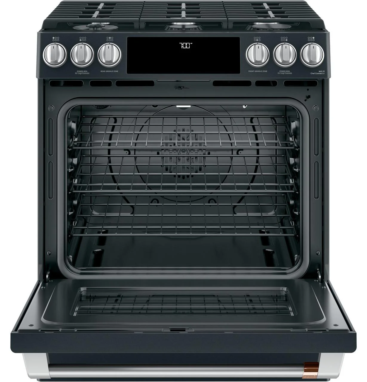 Cafe CGS700P3MD1 CAF(EBACK)™ 30" Smart Slide-In, Front-Control, Gas Range with Convection Oven - Image 5
