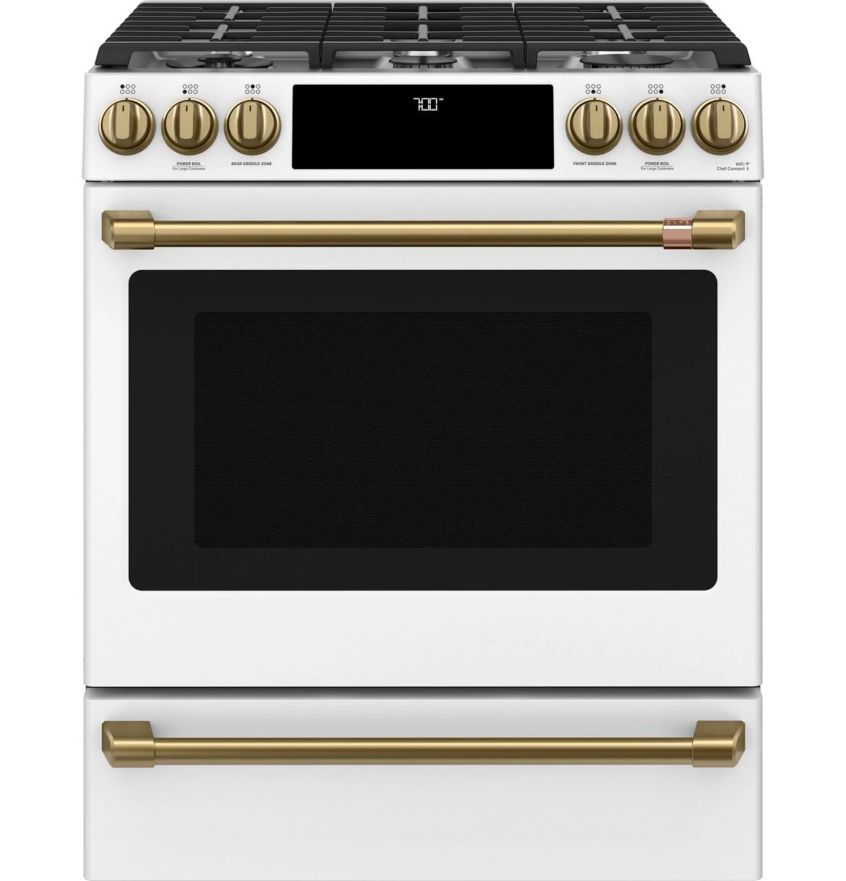 Cafe CGS700P4MW2 CAF(EBACK)™ 30" Smart Slide-In, Front-Control, Gas Range with Convection Oven - Image 30