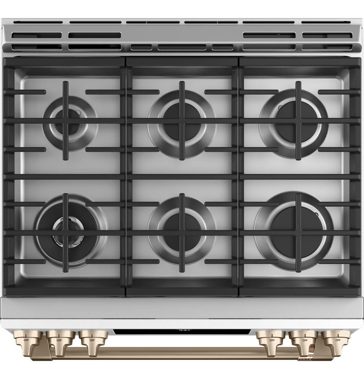 Cafe CGS700P4MW2 CAF(EBACK)™ 30" Smart Slide-In, Front-Control, Gas Range with Convection Oven - Image 4