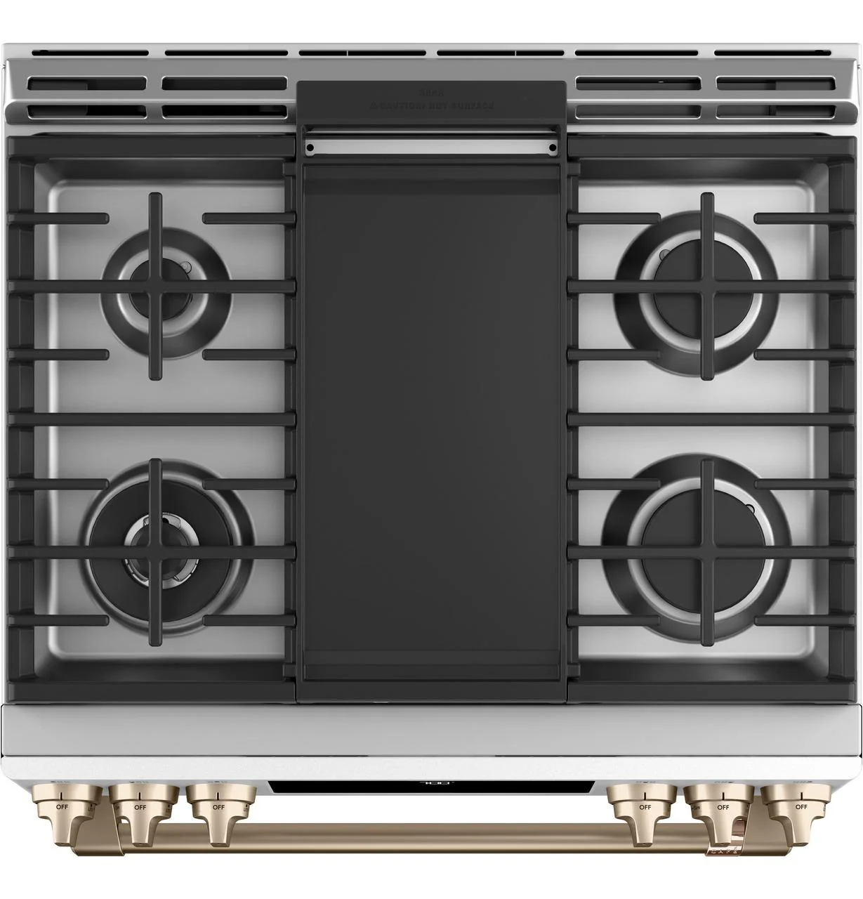 Cafe CGS700P4MW2 CAF(EBACK)™ 30" Smart Slide-In, Front-Control, Gas Range with Convection Oven - Image 5