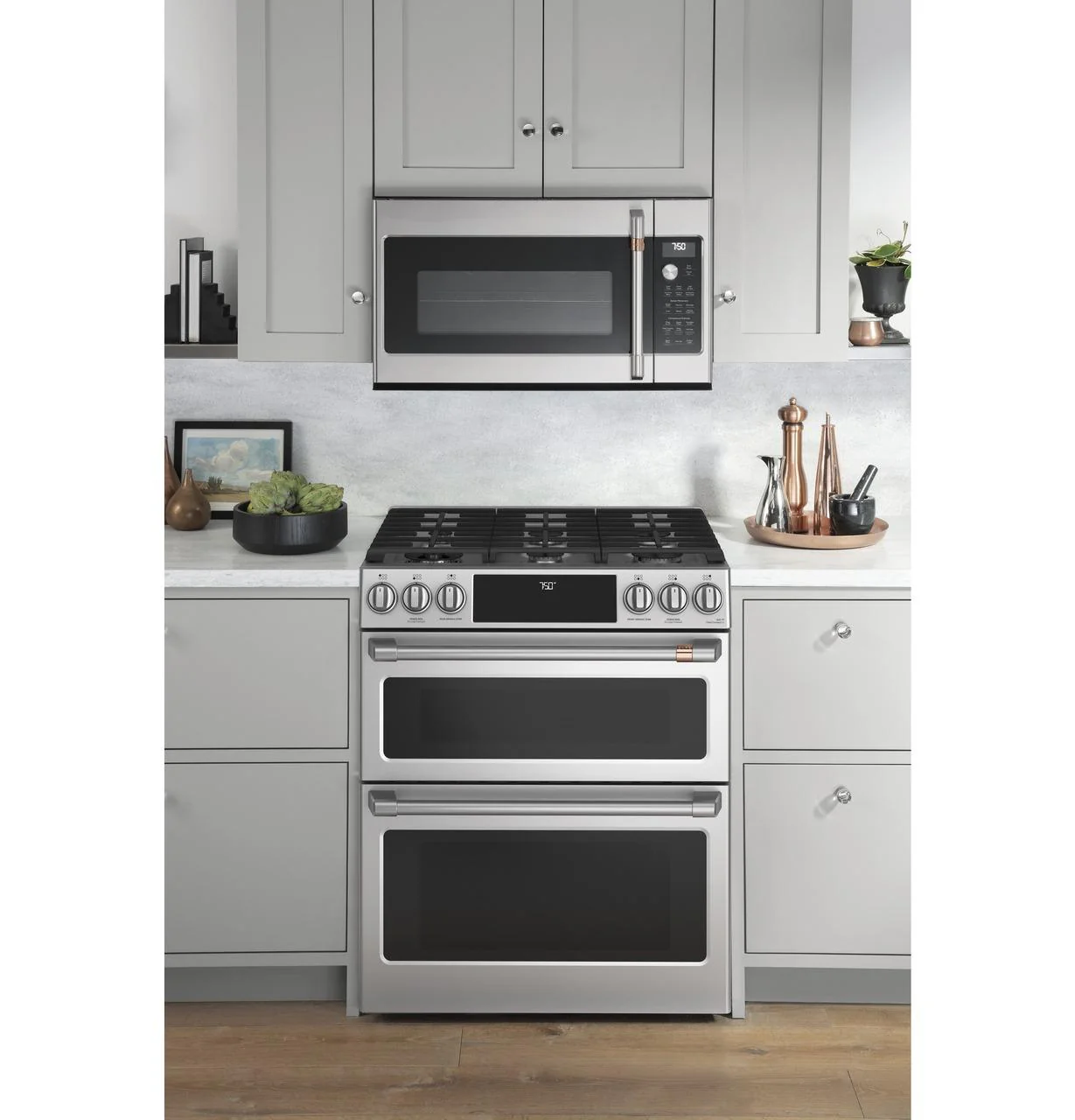 Cafe CGS750P2MS1 CAF(EBACK)™ 30" Smart Slide-In, Front-Control, Gas Double-Oven Range with Convection - Image 13