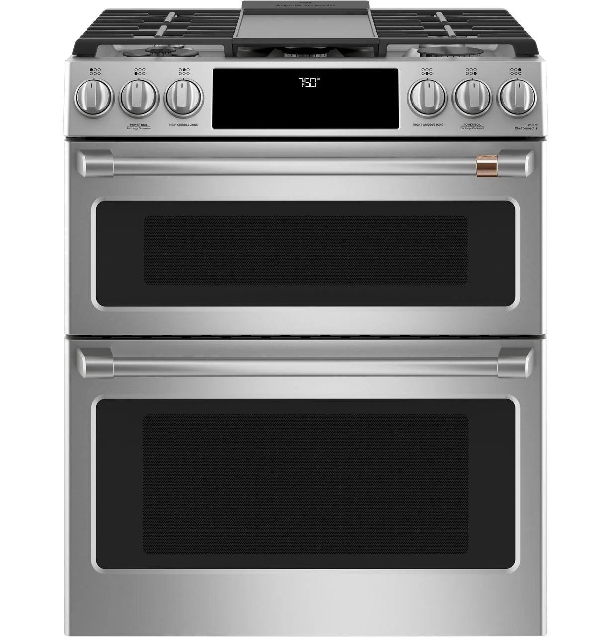 Cafe CGS750P2MS1 CAF(EBACK)™ 30" Smart Slide-In, Front-Control, Gas Double-Oven Range with Convection - Image 15