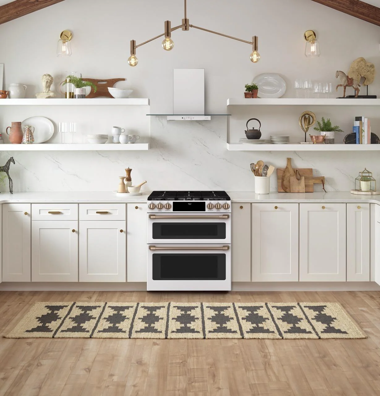 Cafe CGS750P4MW2 CAF(EBACK)™ 30" Smart Slide-In, Front-Control, Gas Double-Oven Range with Convection - Image 19