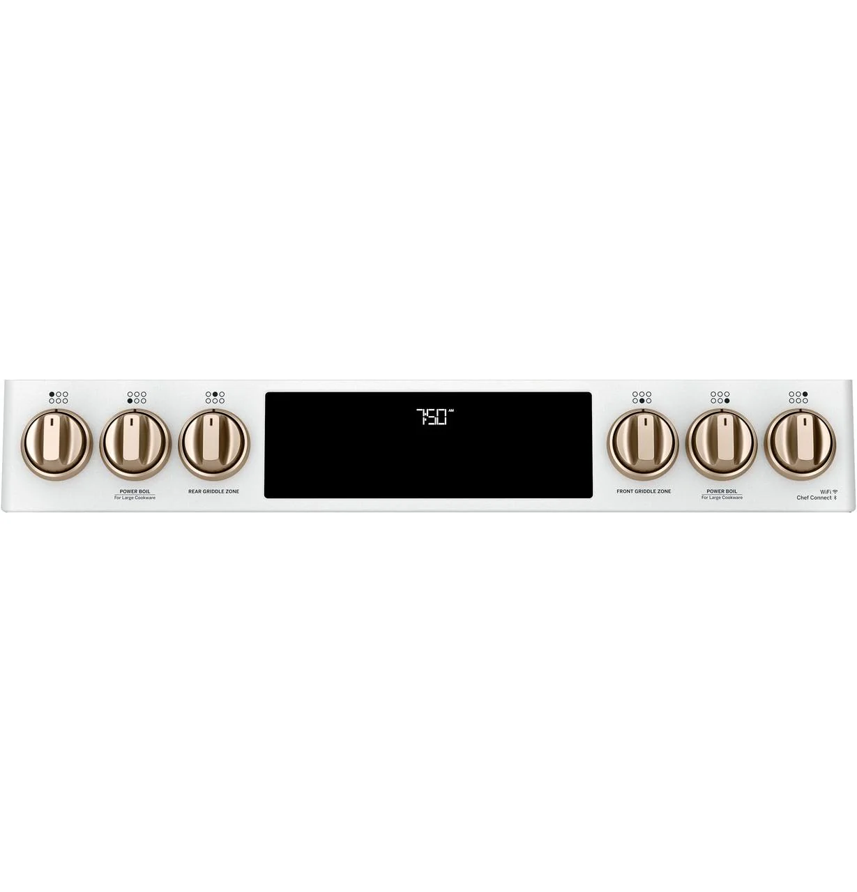Cafe CGS750P4MW2 CAF(EBACK)™ 30" Smart Slide-In, Front-Control, Gas Double-Oven Range with Convection - Image 3