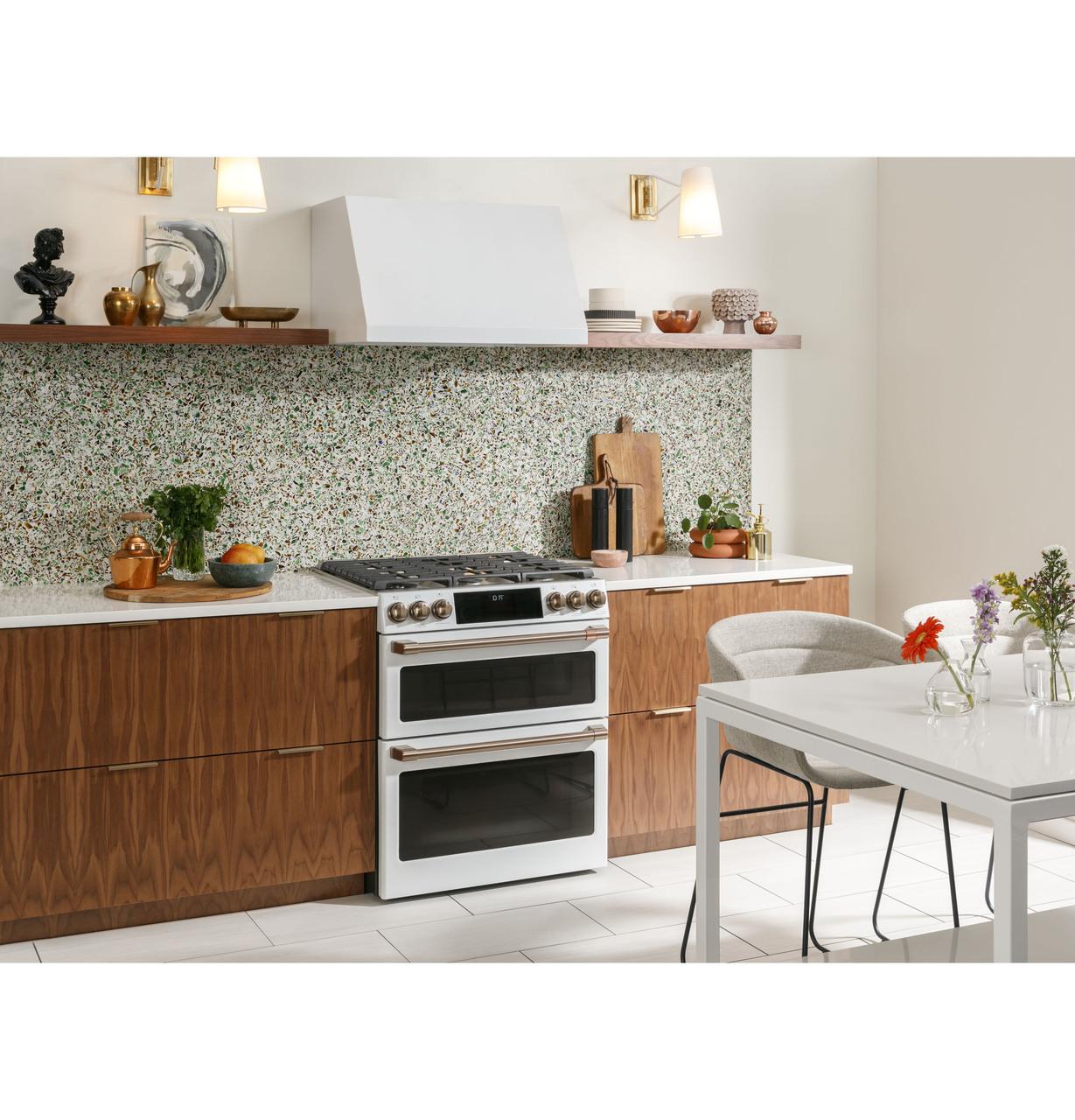 Cafe CGS750P4MW2 CAF(EBACK)™ 30" Smart Slide-In, Front-Control, Gas Double-Oven Range with Convection - Image 42