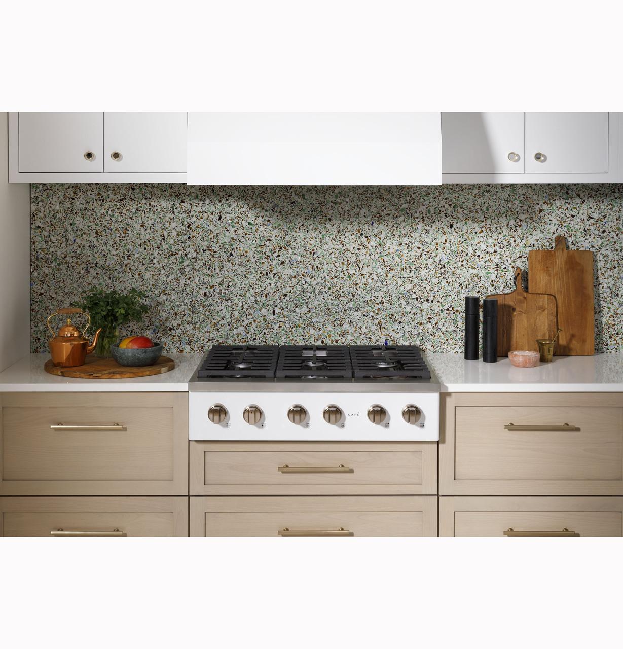 Cafe CGU366P4TW2 CAF(EBACK)™ 36" Commercial-Style Gas Rangetop with 6 Burners (Natural Gas) - Image 18