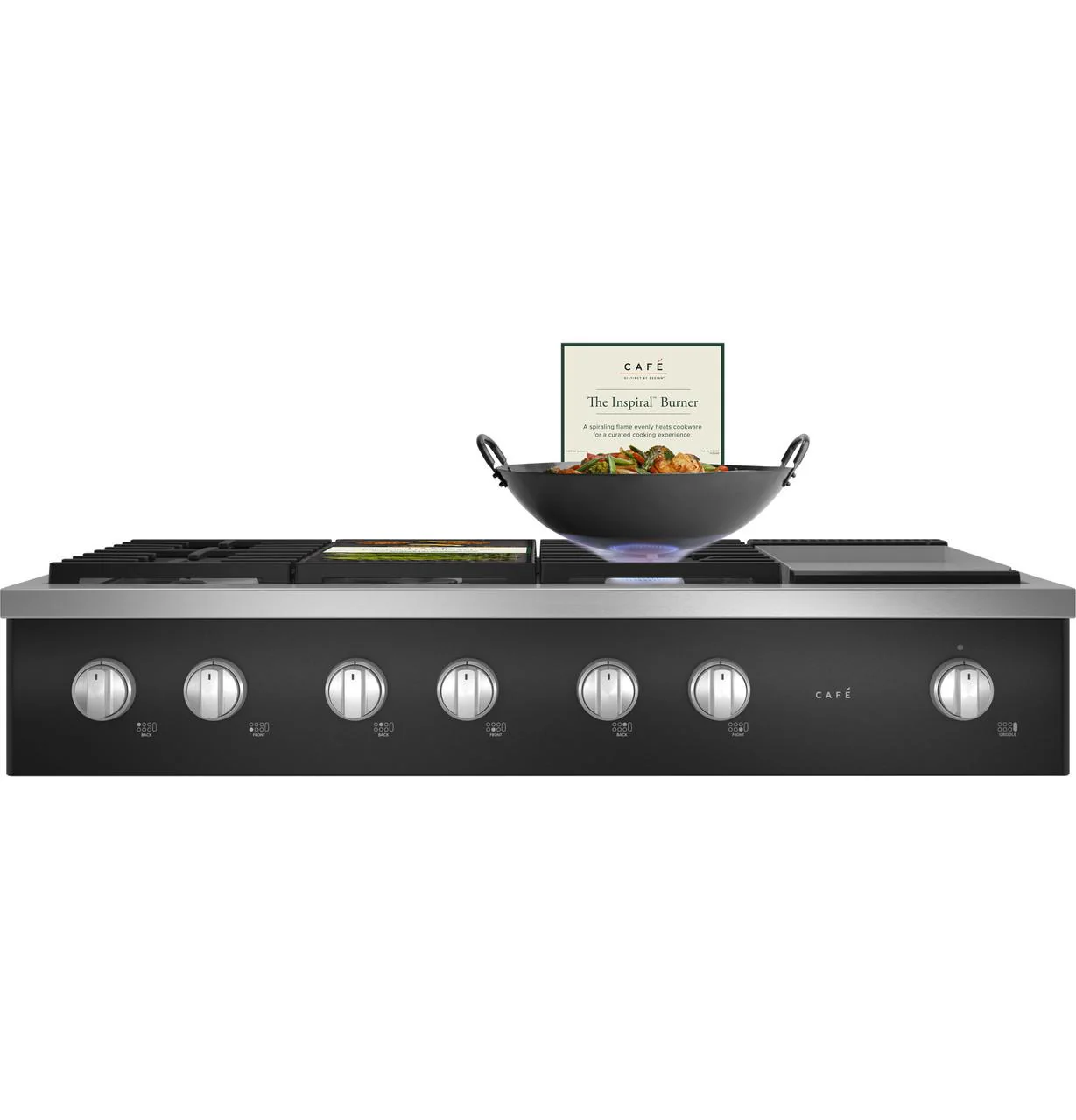 Cafe CGU486P3TD1 CAF(EBACK)™ 48" Commercial-Style Gas Rangetop with 6 Burners and Integrated Griddle (Natural Gas) - Image 36