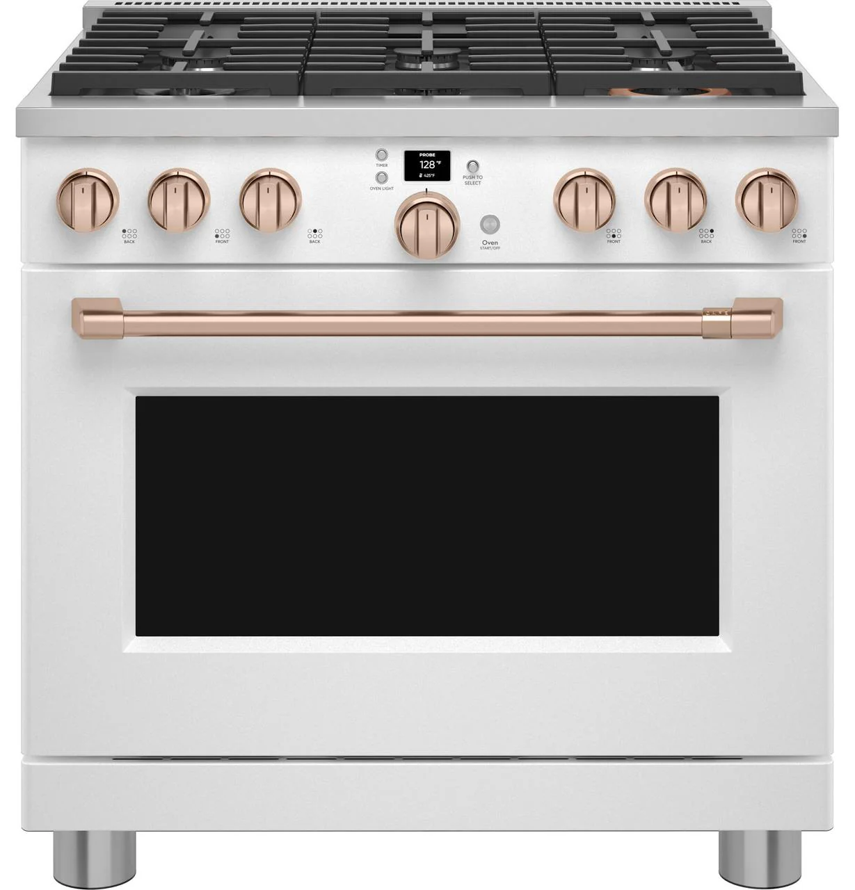 Cafe CGY366P4TW2 CAF(EBACK)™ 36" Smart All-Gas Commercial-Style Range with 6 Burners (Natural Gas) - Image 23
