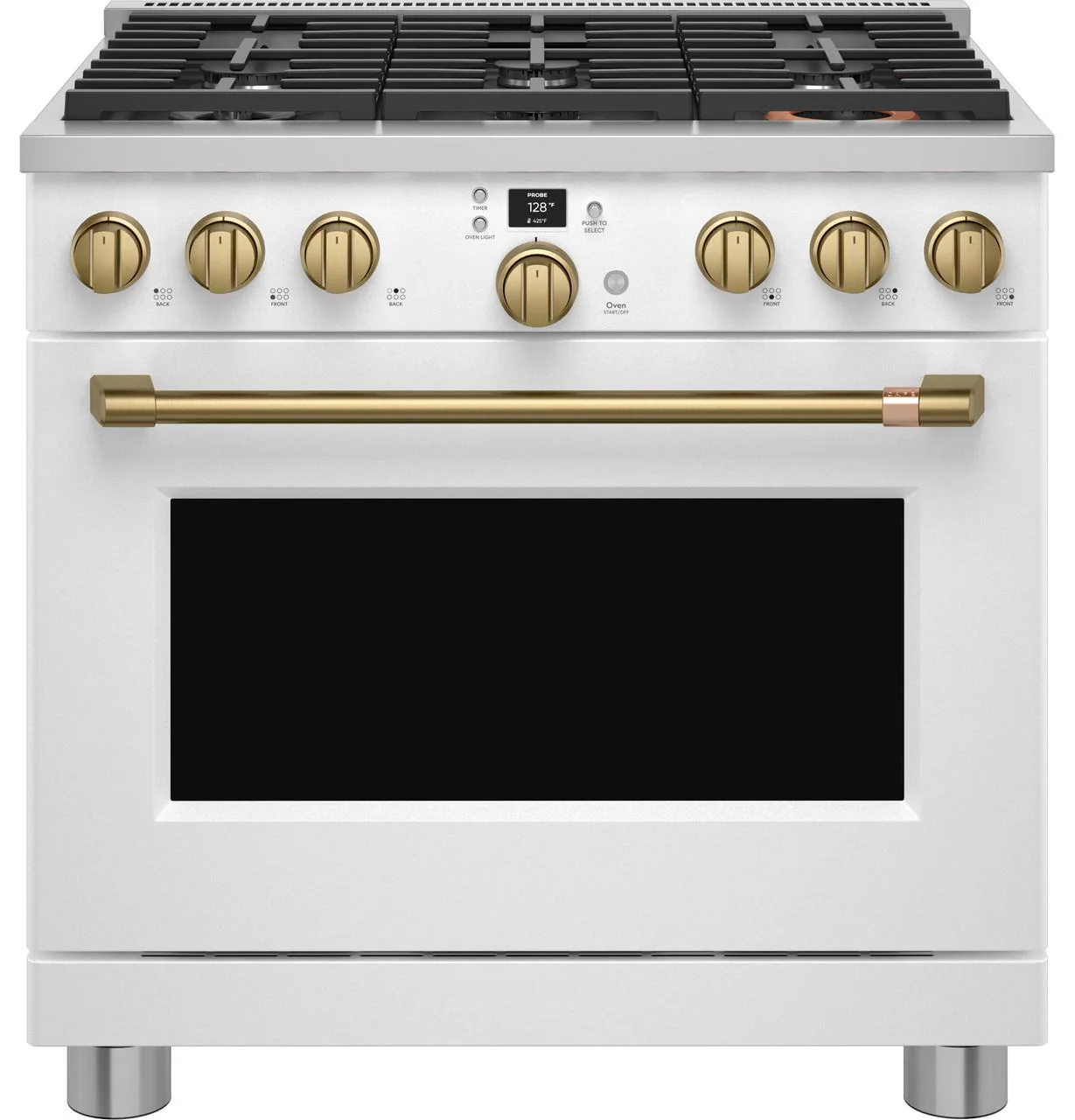 Cafe CGY366P4TW2 CAF(EBACK)™ 36" Smart All-Gas Commercial-Style Range with 6 Burners (Natural Gas) - Image 25